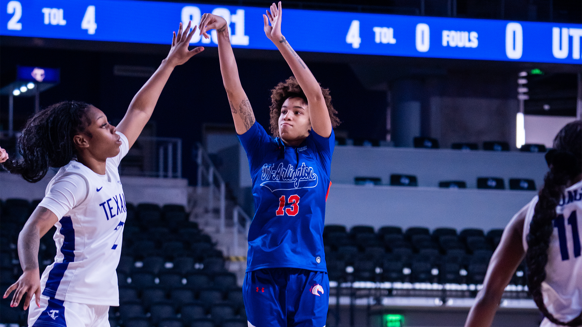 Jadyn Atchison Three Ball at Tarleton State