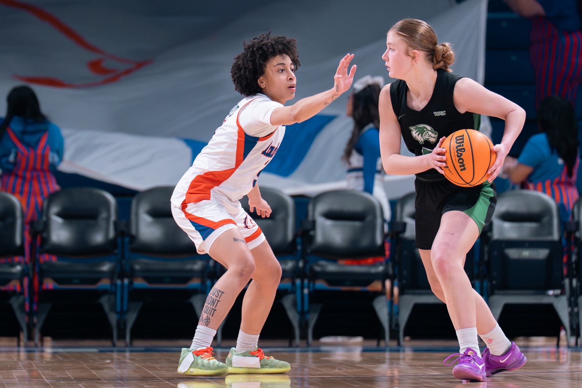 Nya Threatt defending 1/17/26