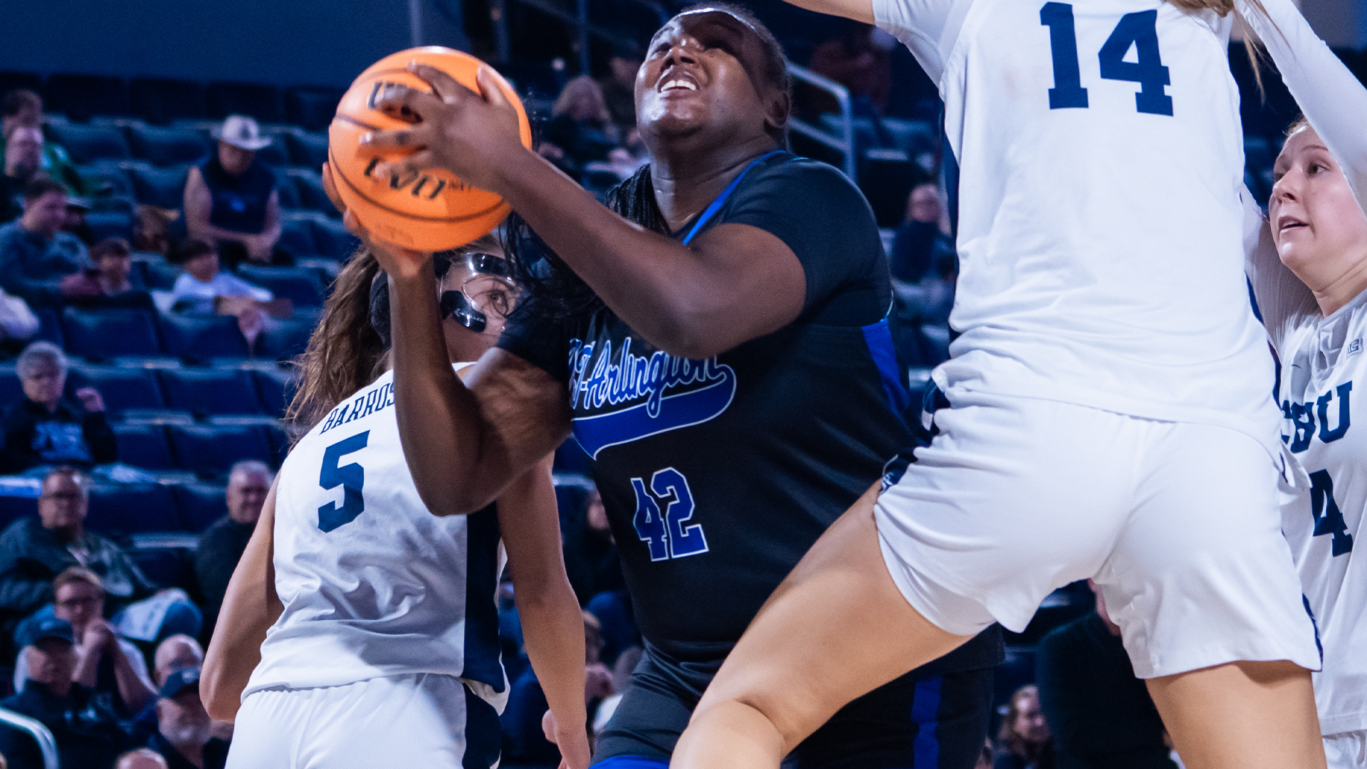 Jeanne Rodriguez Tough Layup at CBU