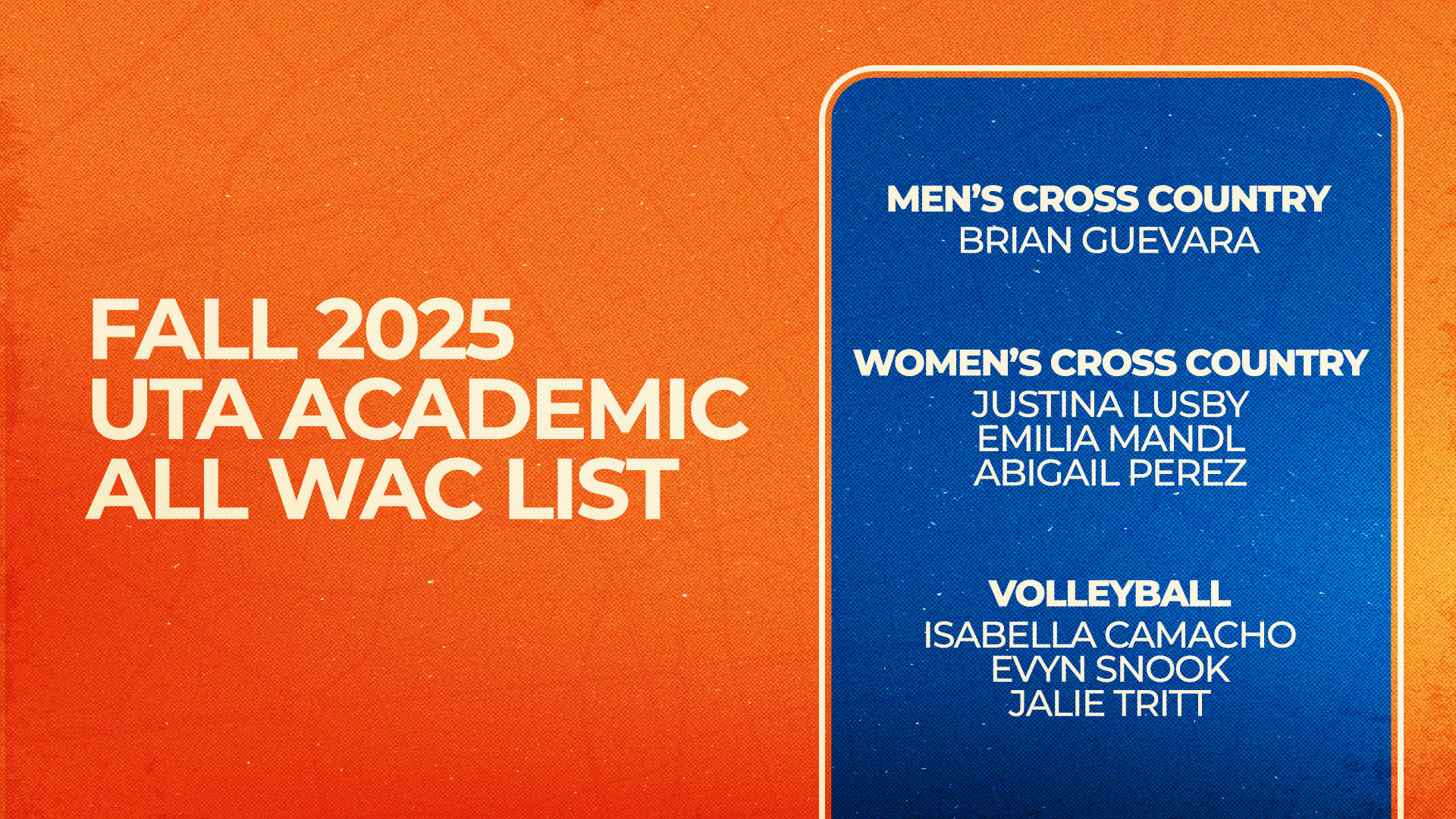 wac all academic fall 2025