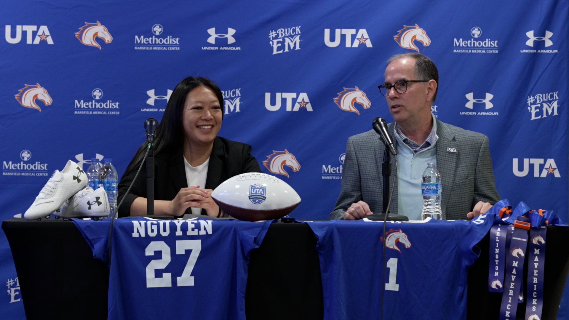 Flag Football HC Melinda Nguyen Press Conference