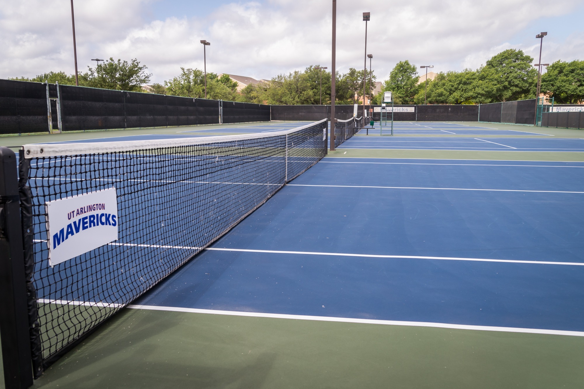 Courts at UTA Tennis Center