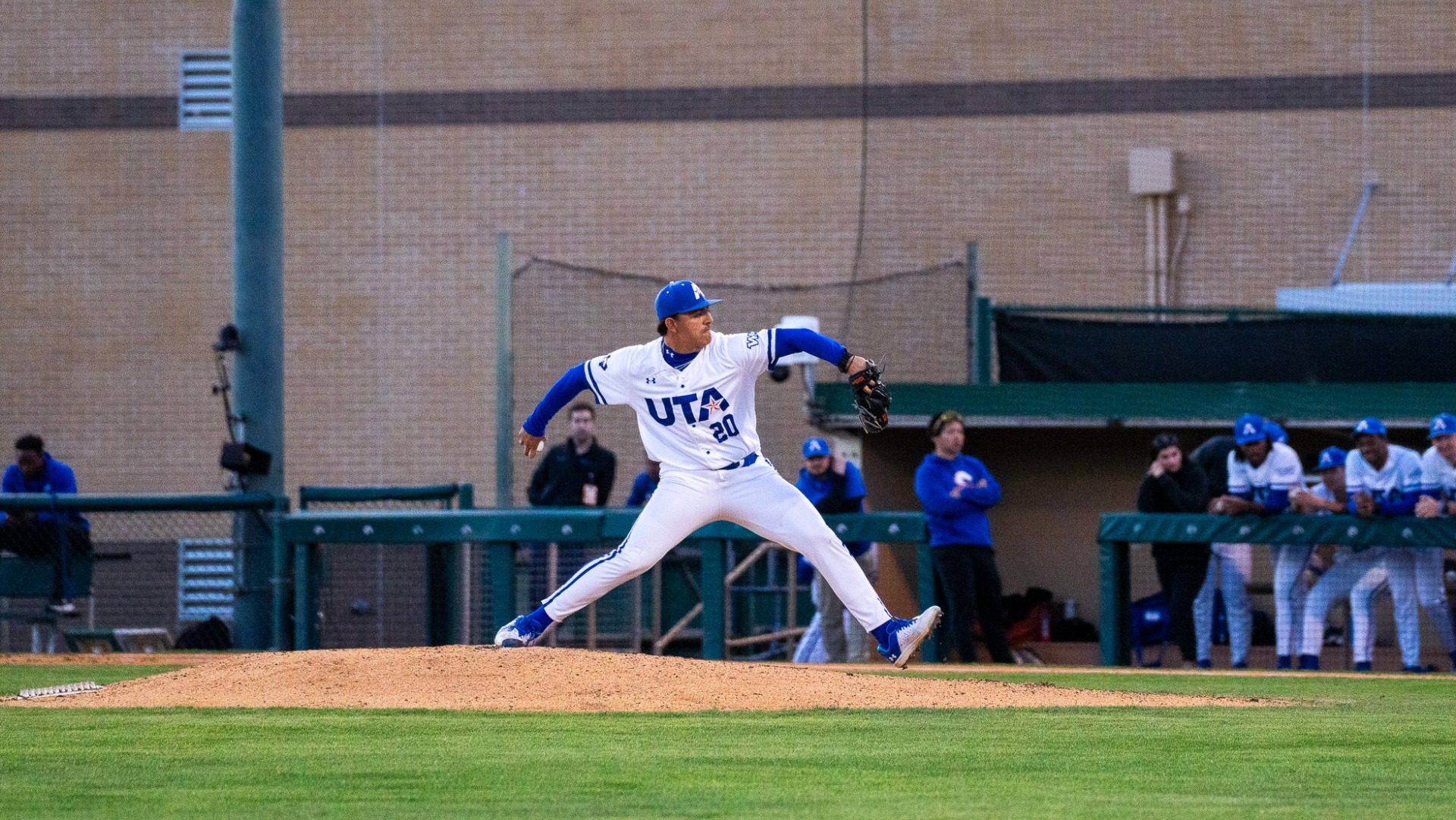 Danny Valadez on the mound