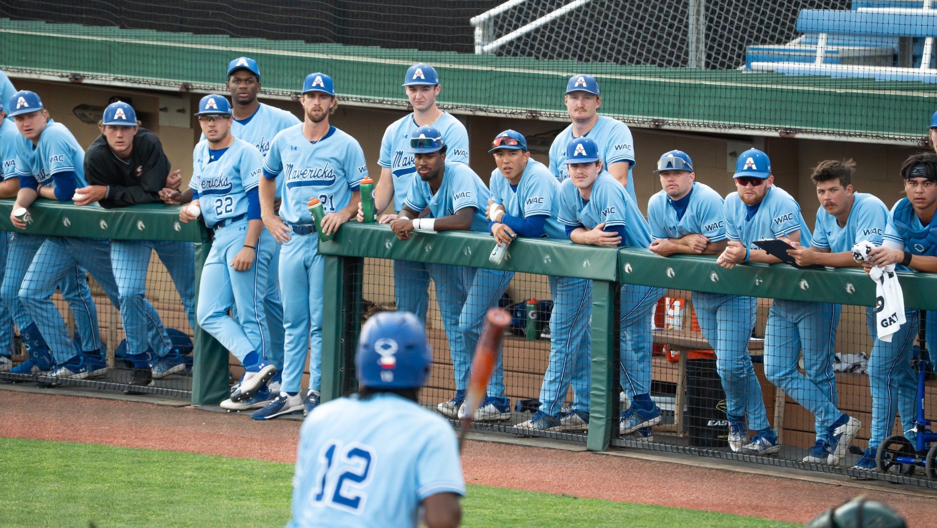 Austin Phillips at bat