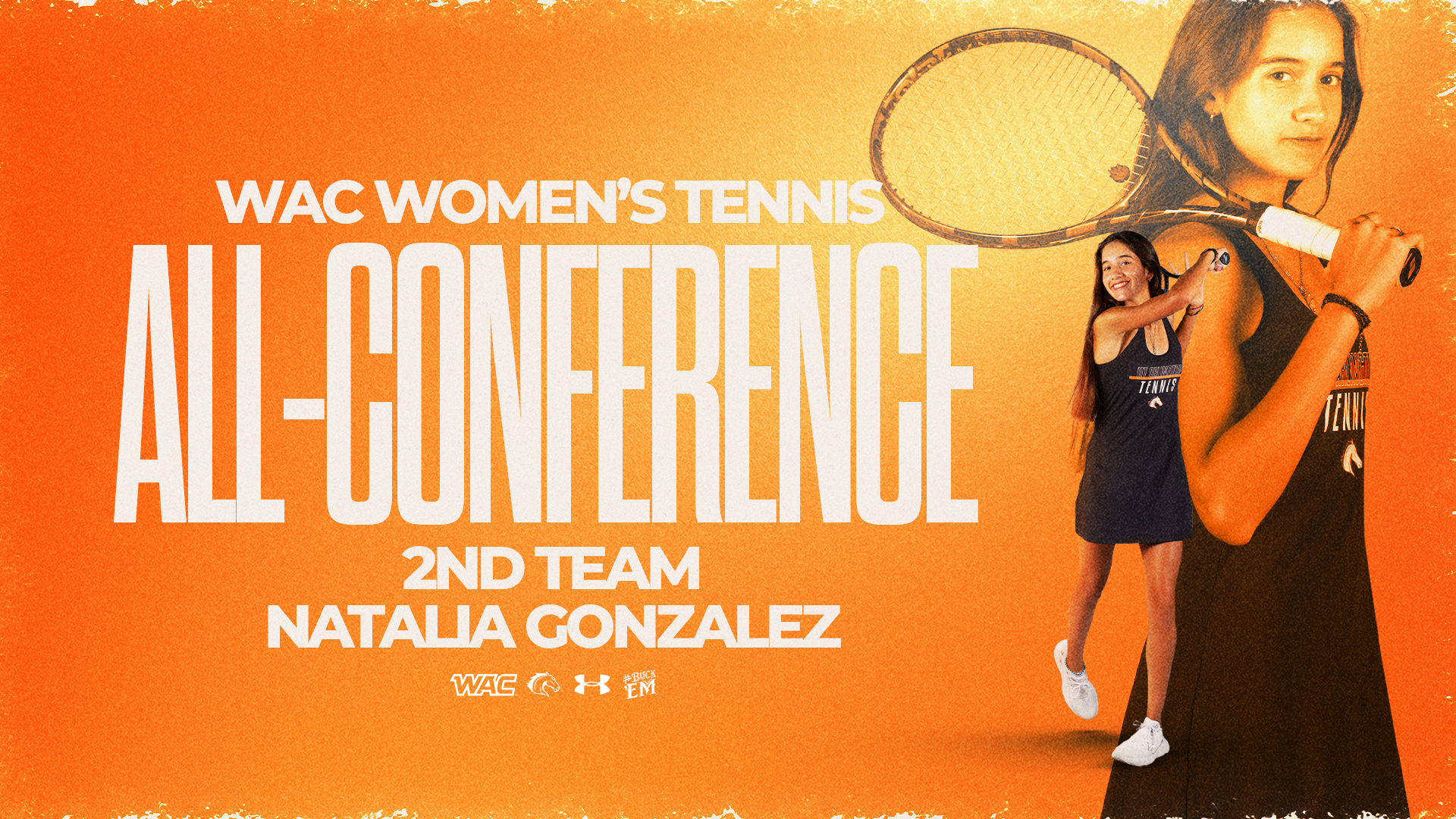 Natalia Gonzalez All-WAC Graphic