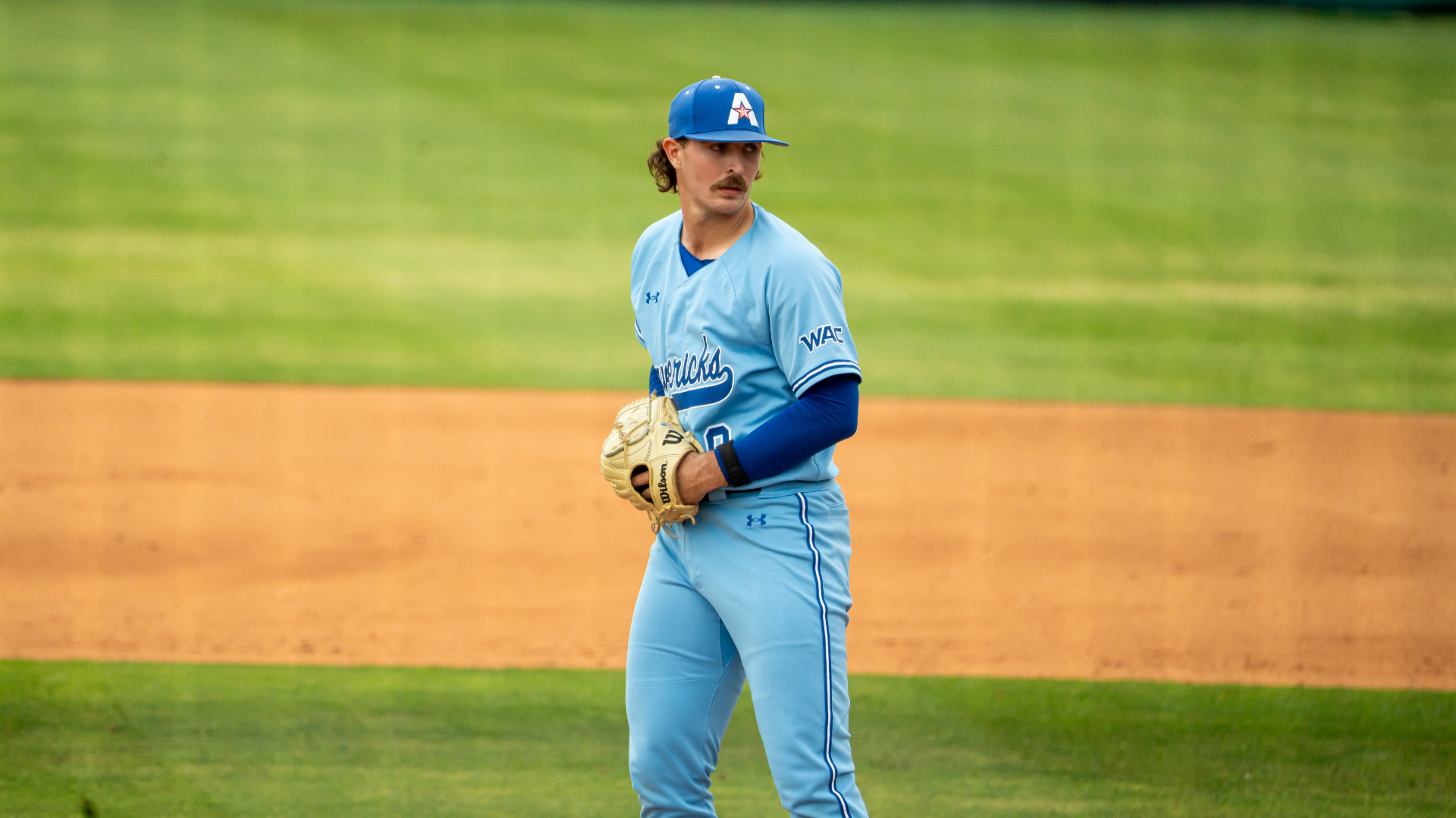 Caylon Dygert on the mound
