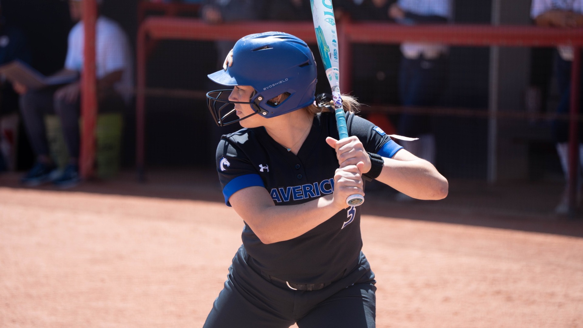 valeria feeney at bat