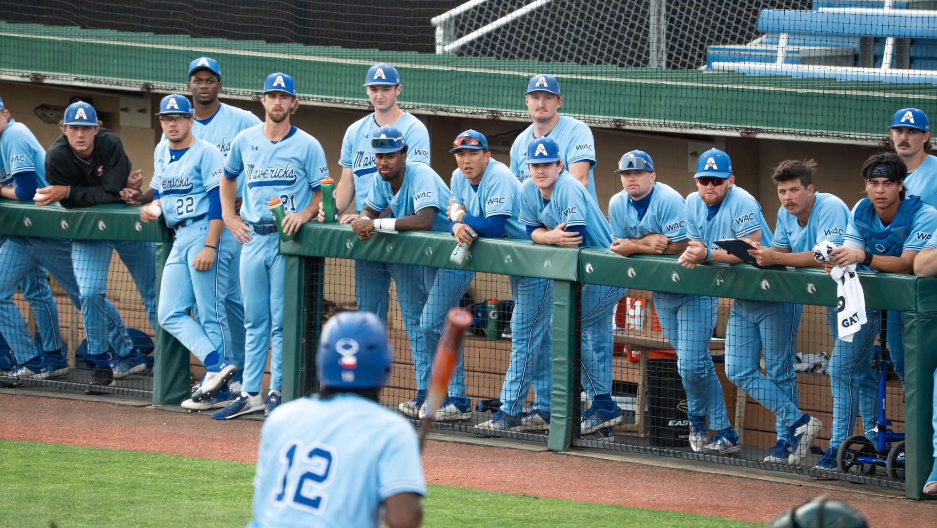 Team in dugout