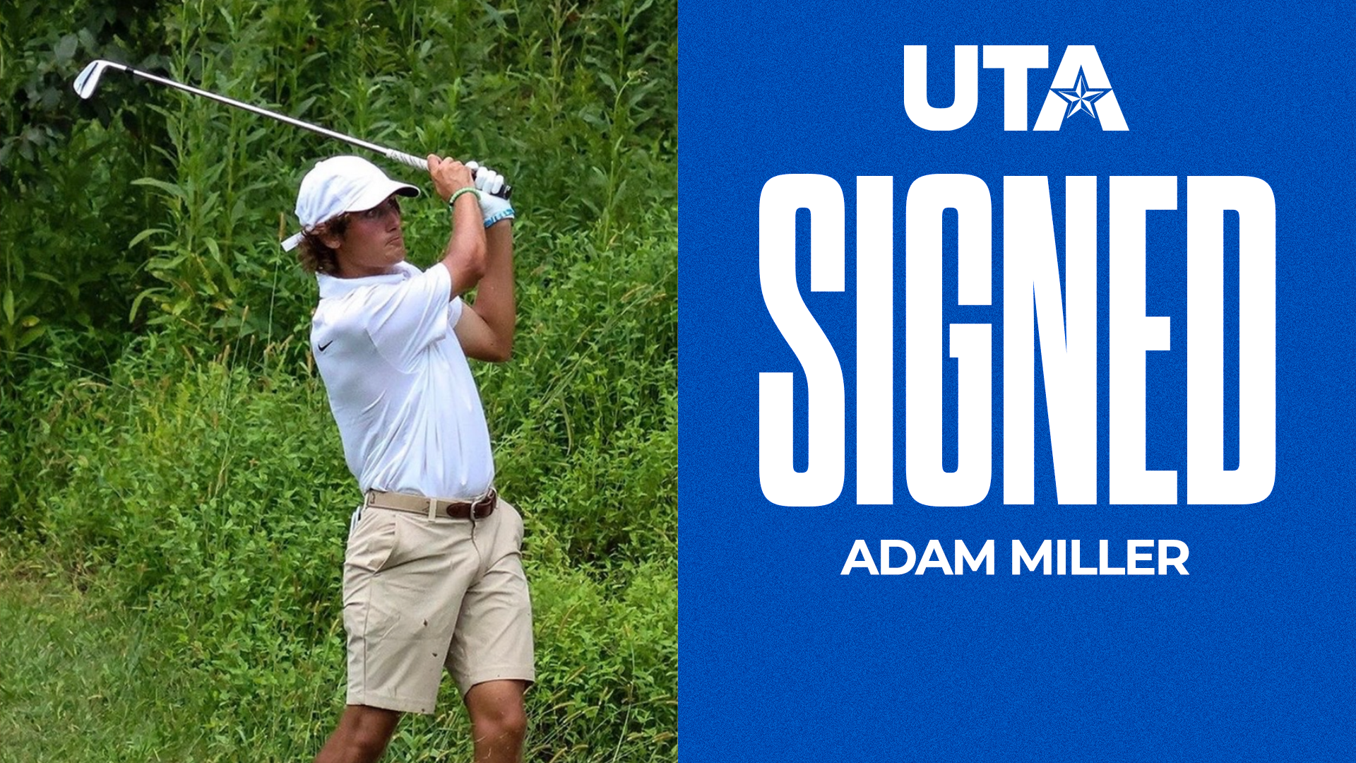 Adam Miller signed graphic: 