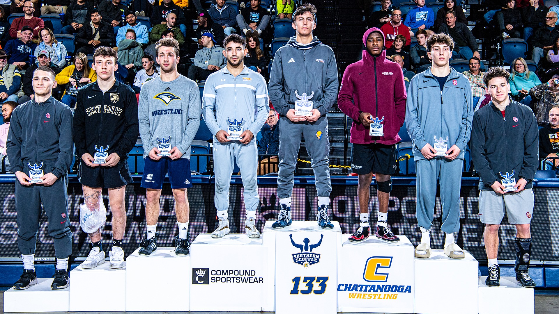133 Podium placers at the 2024 Southern Scuffle
