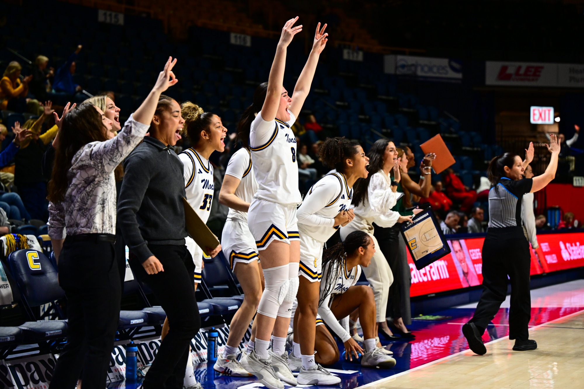 Bench Celebration vs. WKU