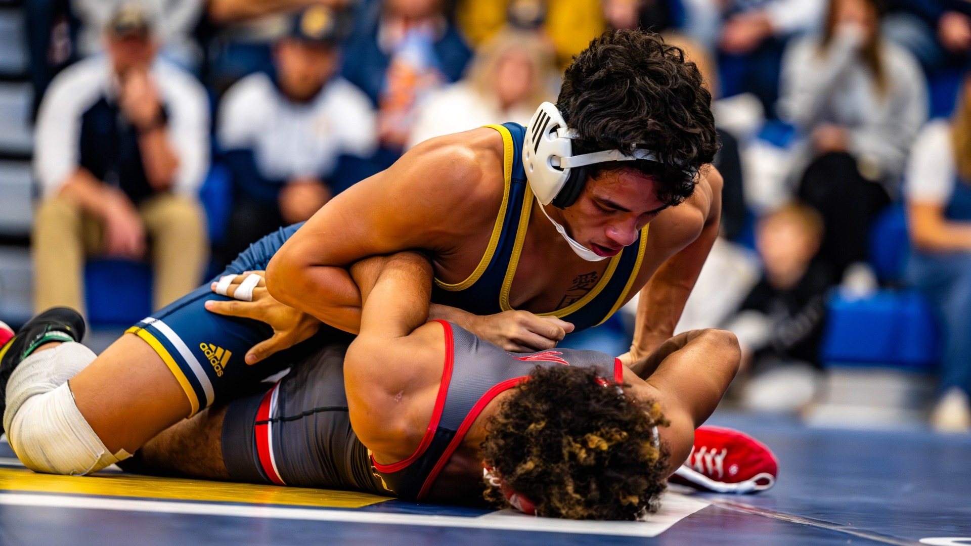 Yuta Otero has his opponent face down on the mat