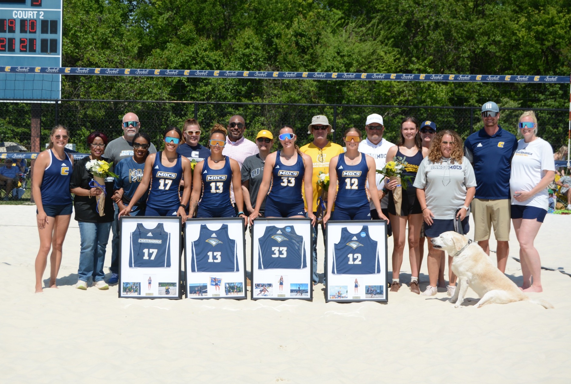 2026 Beach Volleyball Seniors with families 