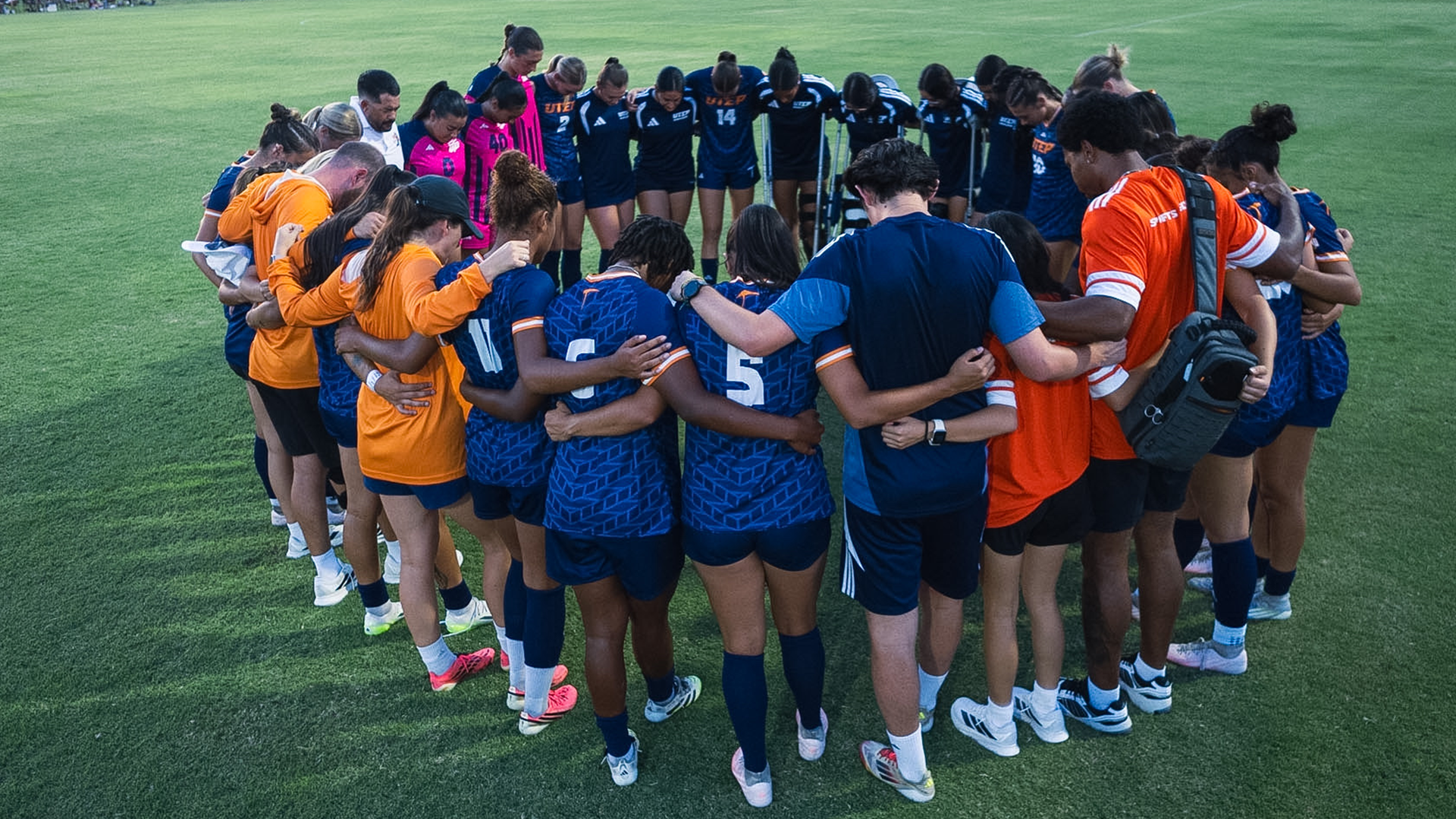 Team Huddle at NM State