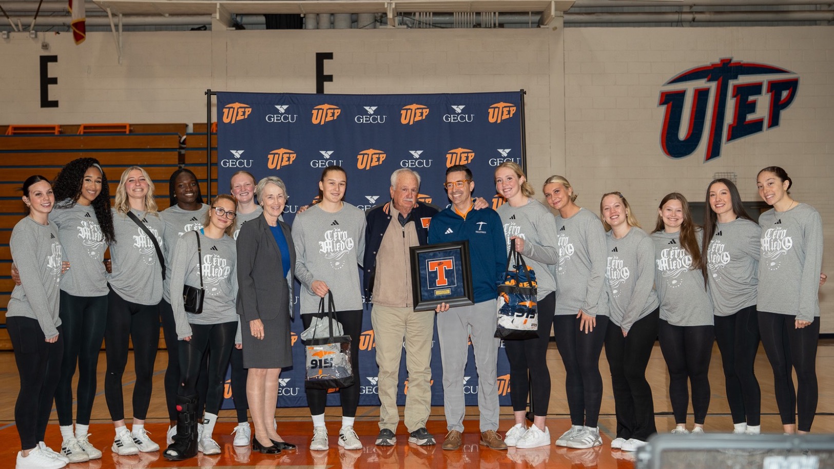 Memorial Gym Presser