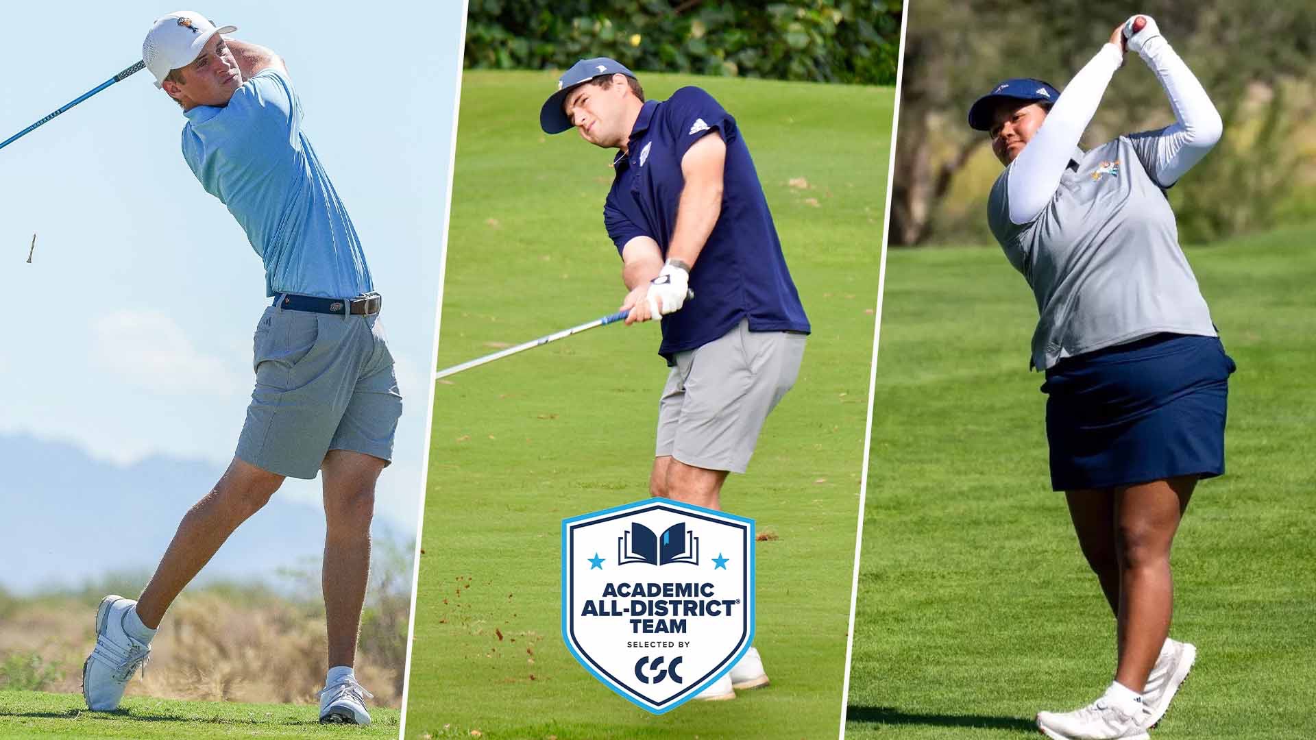 CSC golfers