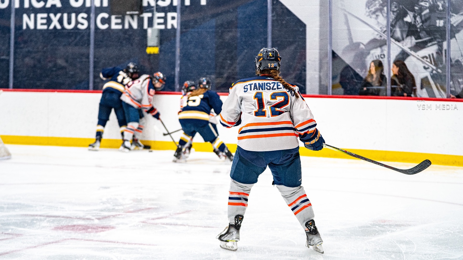 No. 10 Women's Hockey Celebrates Gold Ribbon Game With Win Over