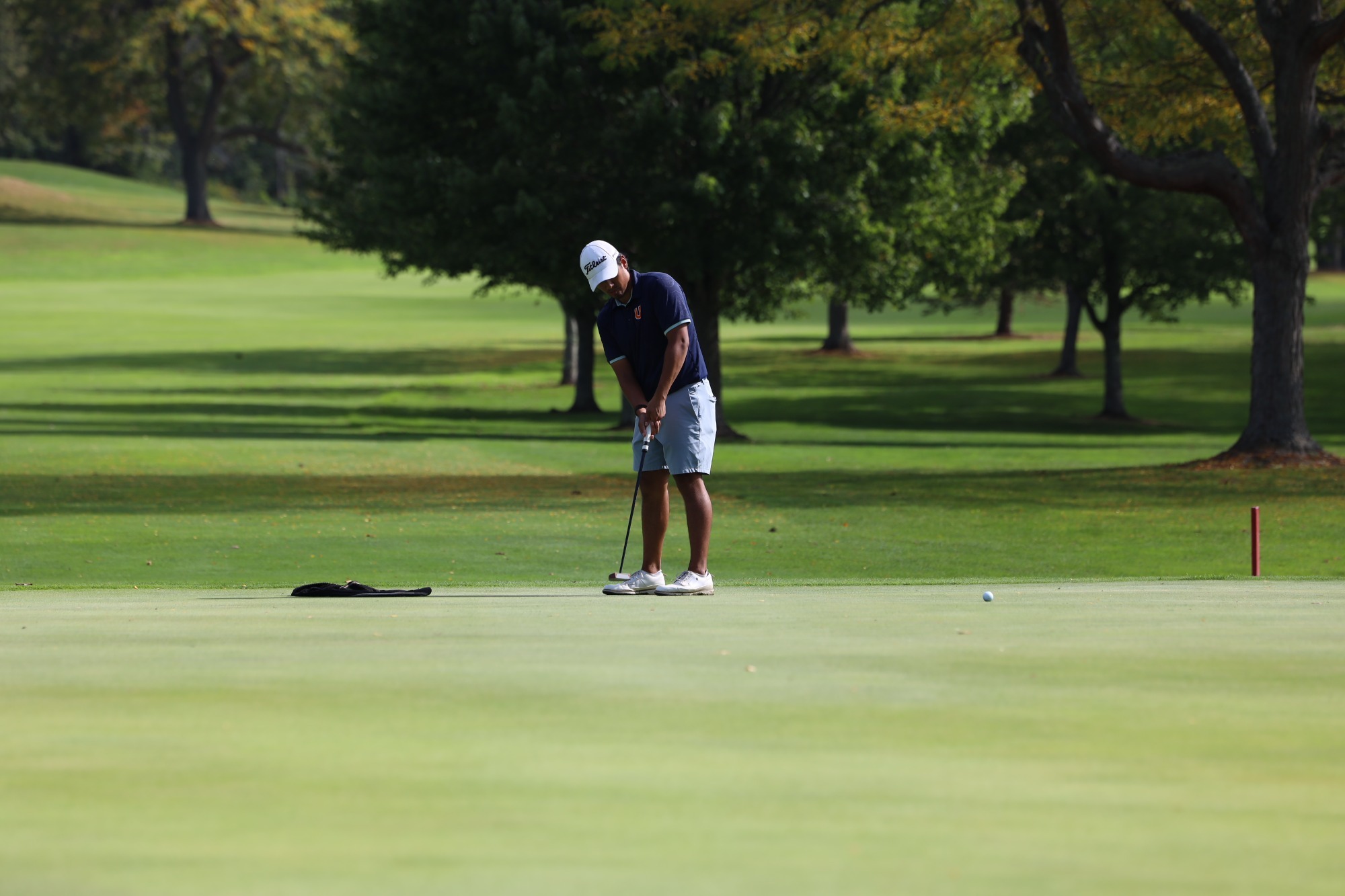 Aydin Parekh Golf Action Shot