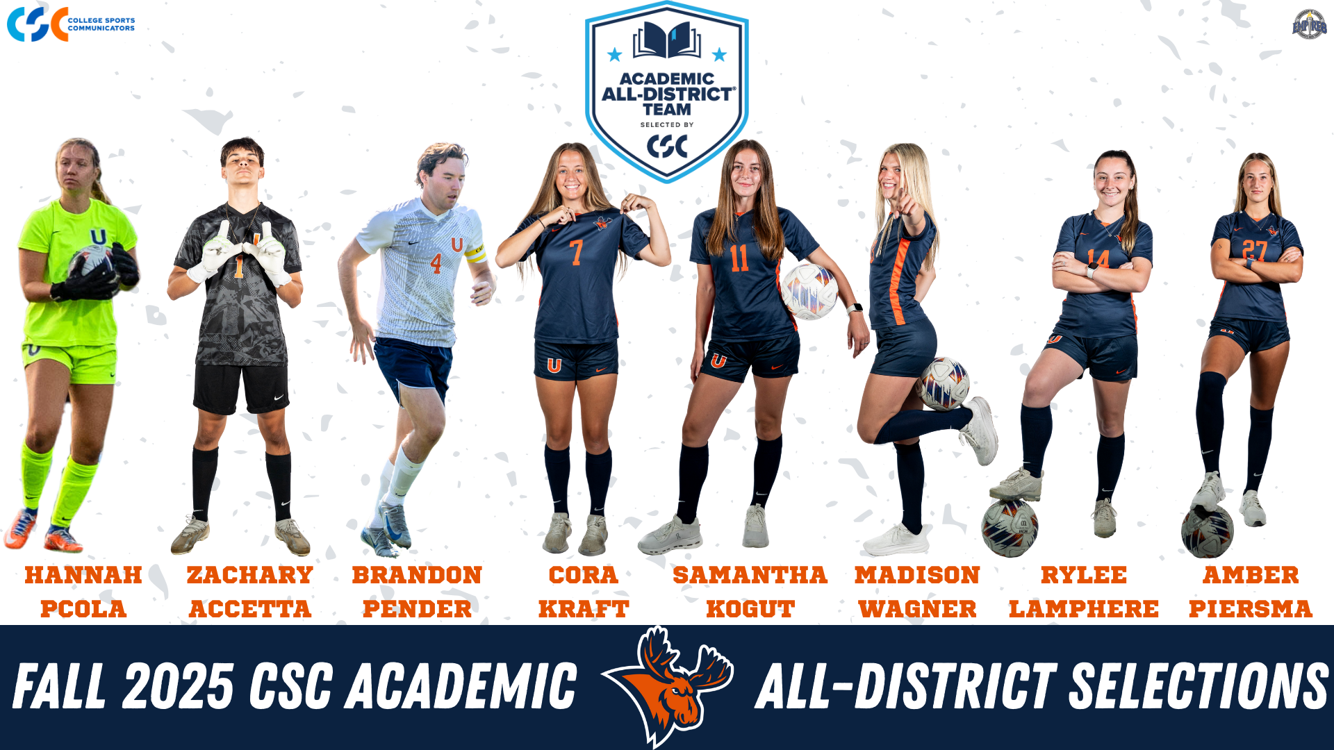 CSC Academic All-District Selections 