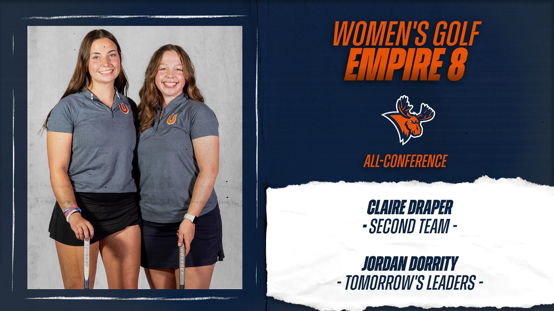 WGOLF 2026-27 E8 All-Conference Graphic