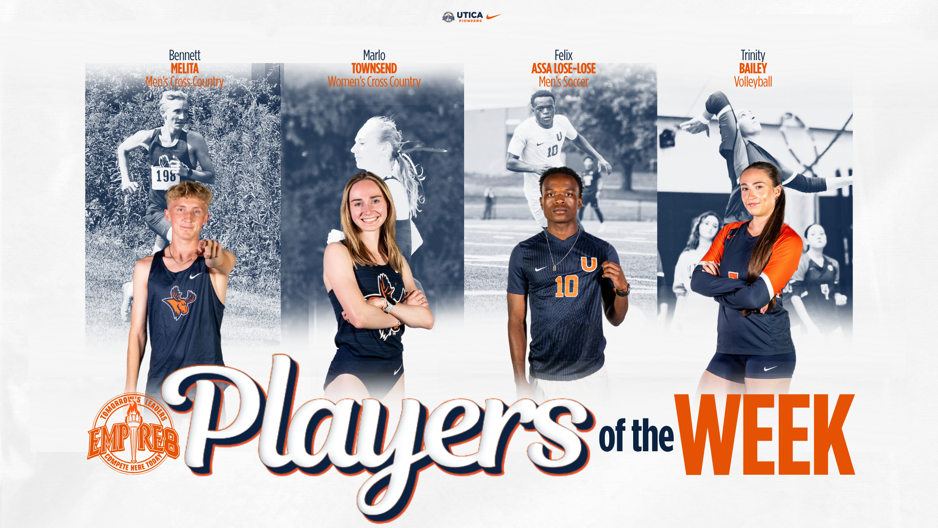 empire 8 players of the week 10/5/26