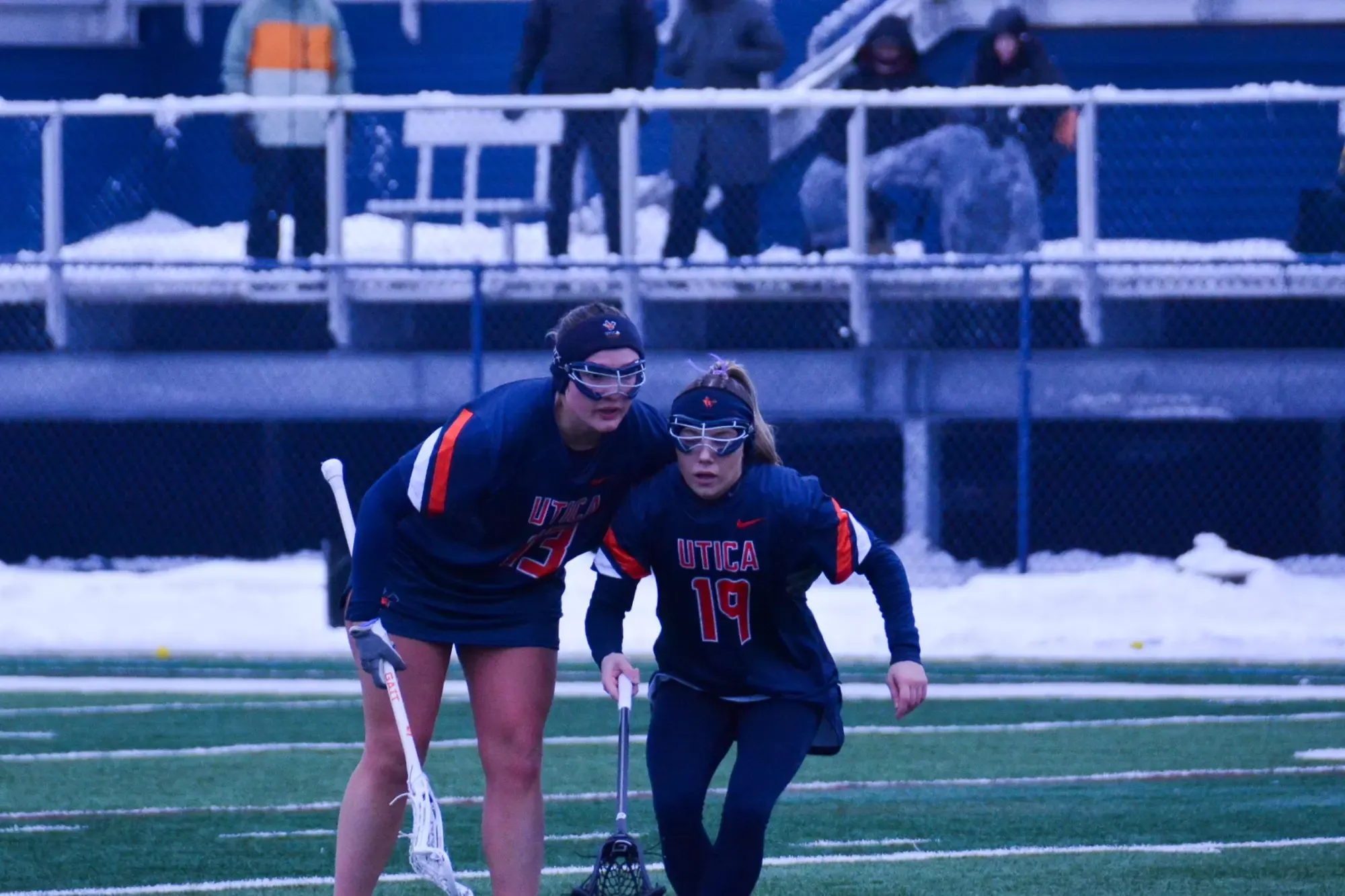 Alexis Alteri and Bella Kolb Action Shot