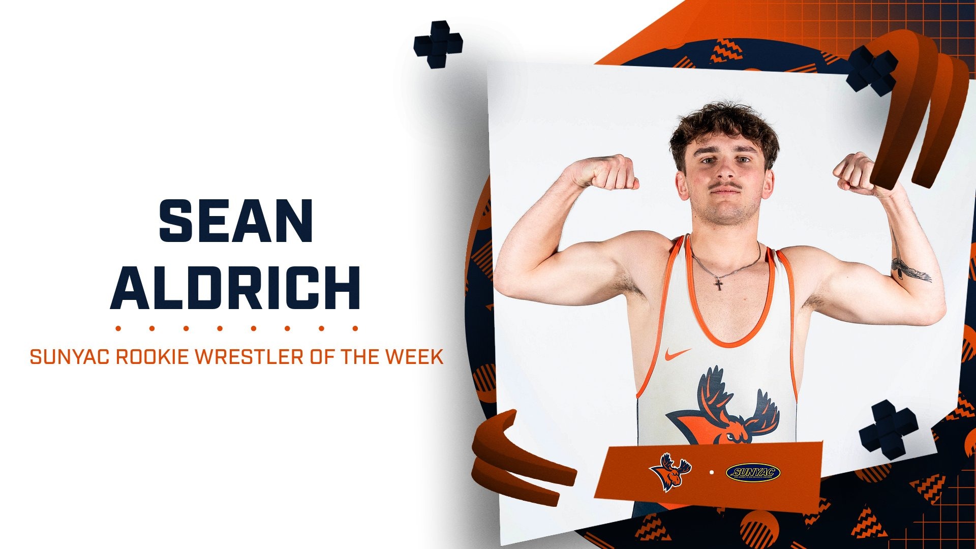 Sean Aldrich 2.3.26 SUNYAC Rookie WoTW