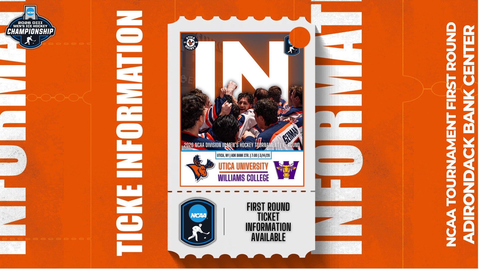 2026 NCAA First Round Ticket Info