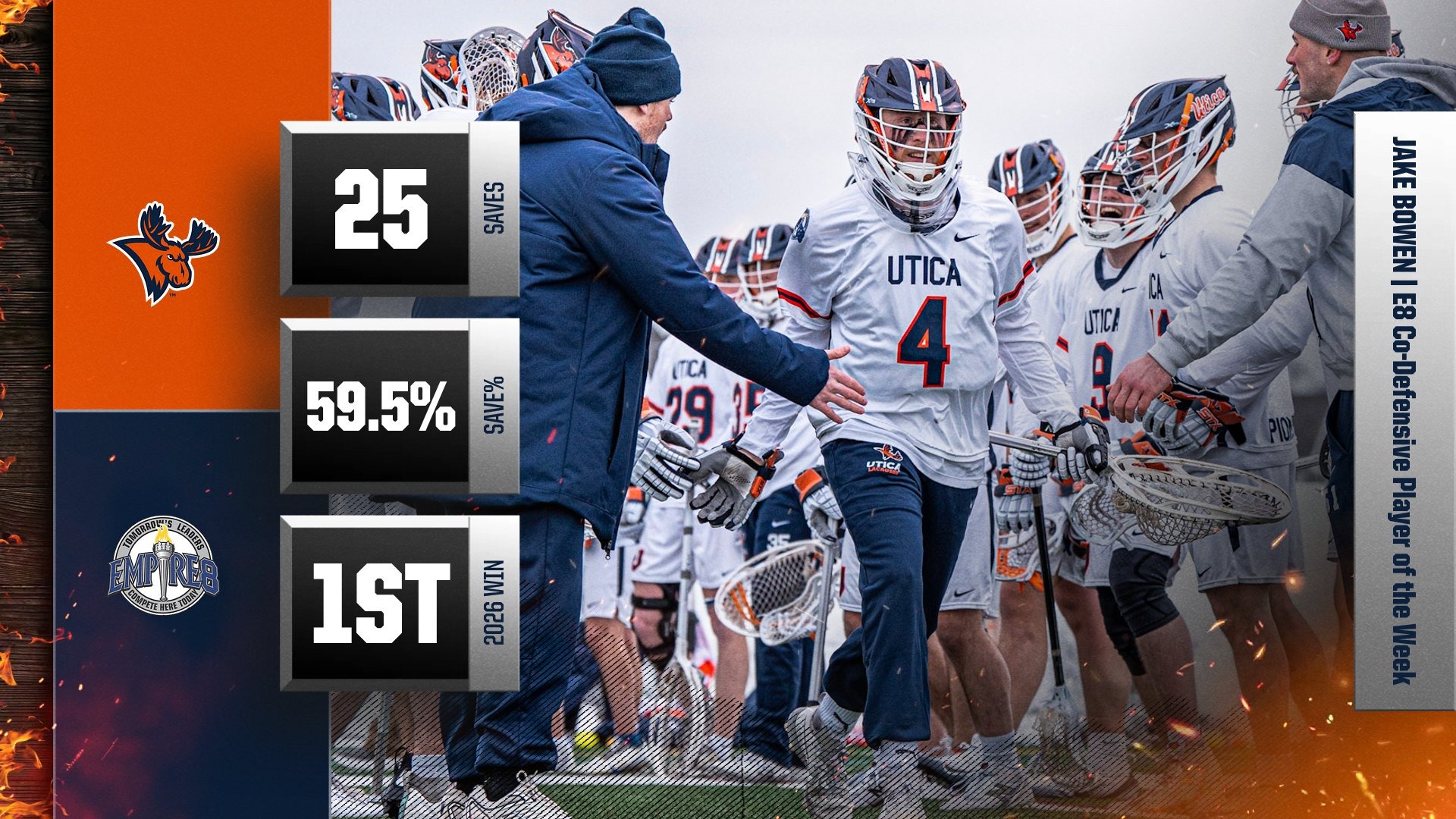 Jake Bowen 3.9.26 E8 Co-Def. PoTW Graphic