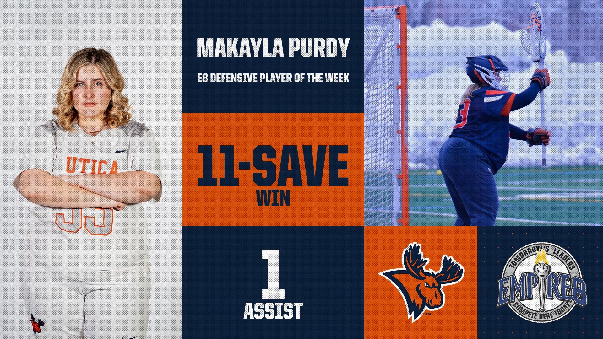 Makayla Purdy 3.9.26 E8 Def. PoTW Graphic