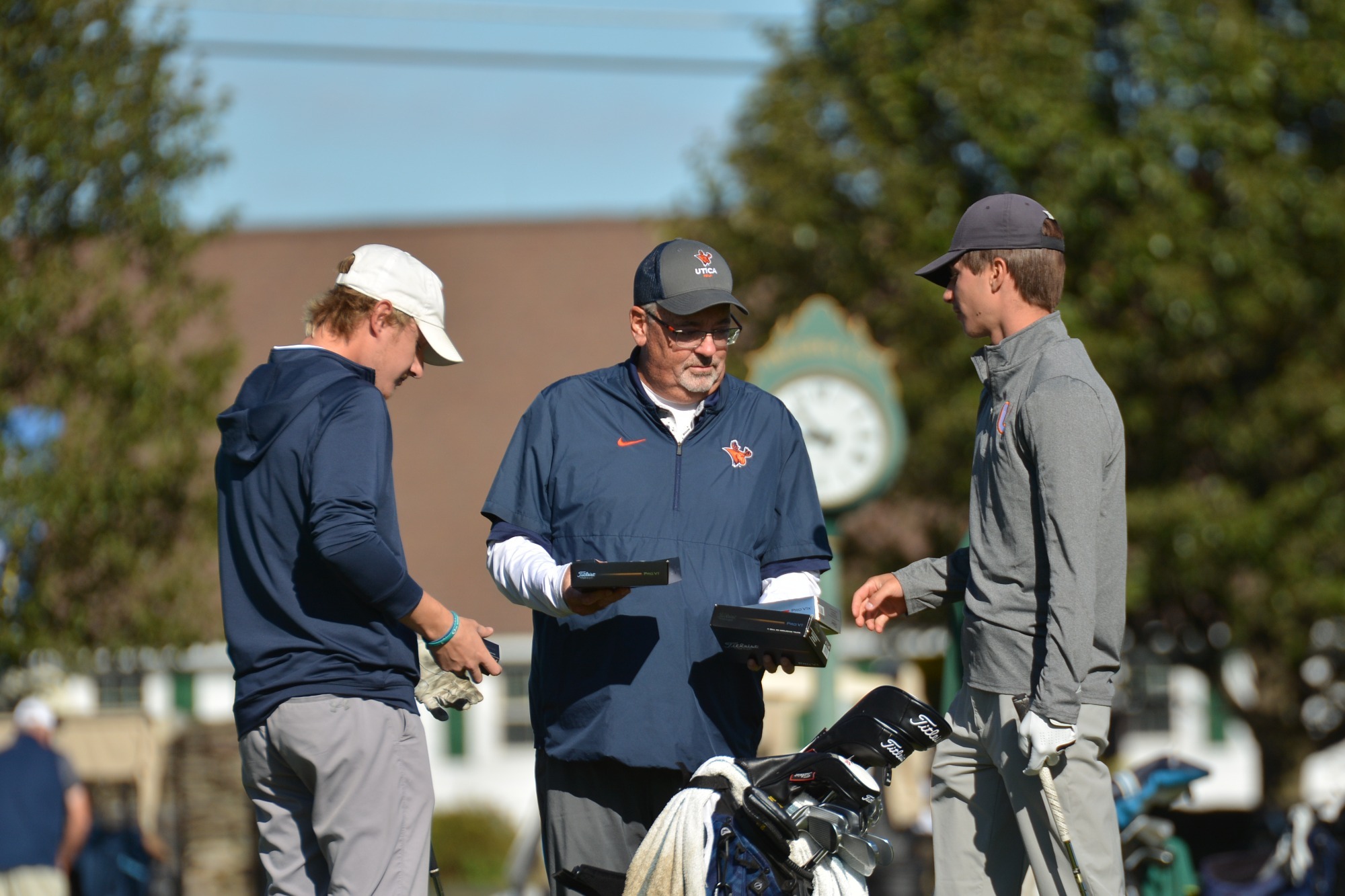 Men's Golf Action Shot