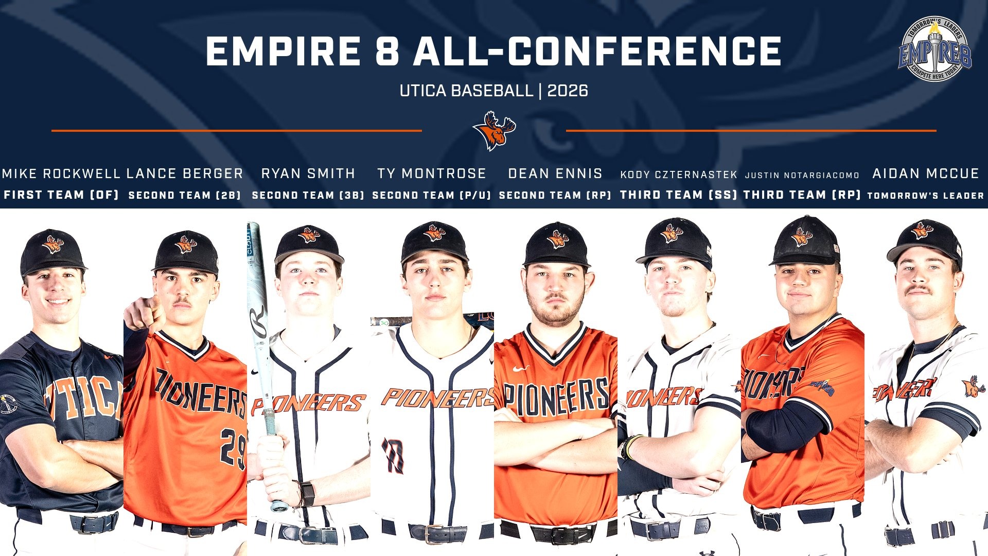 2026 Utica Baseball All-Conference