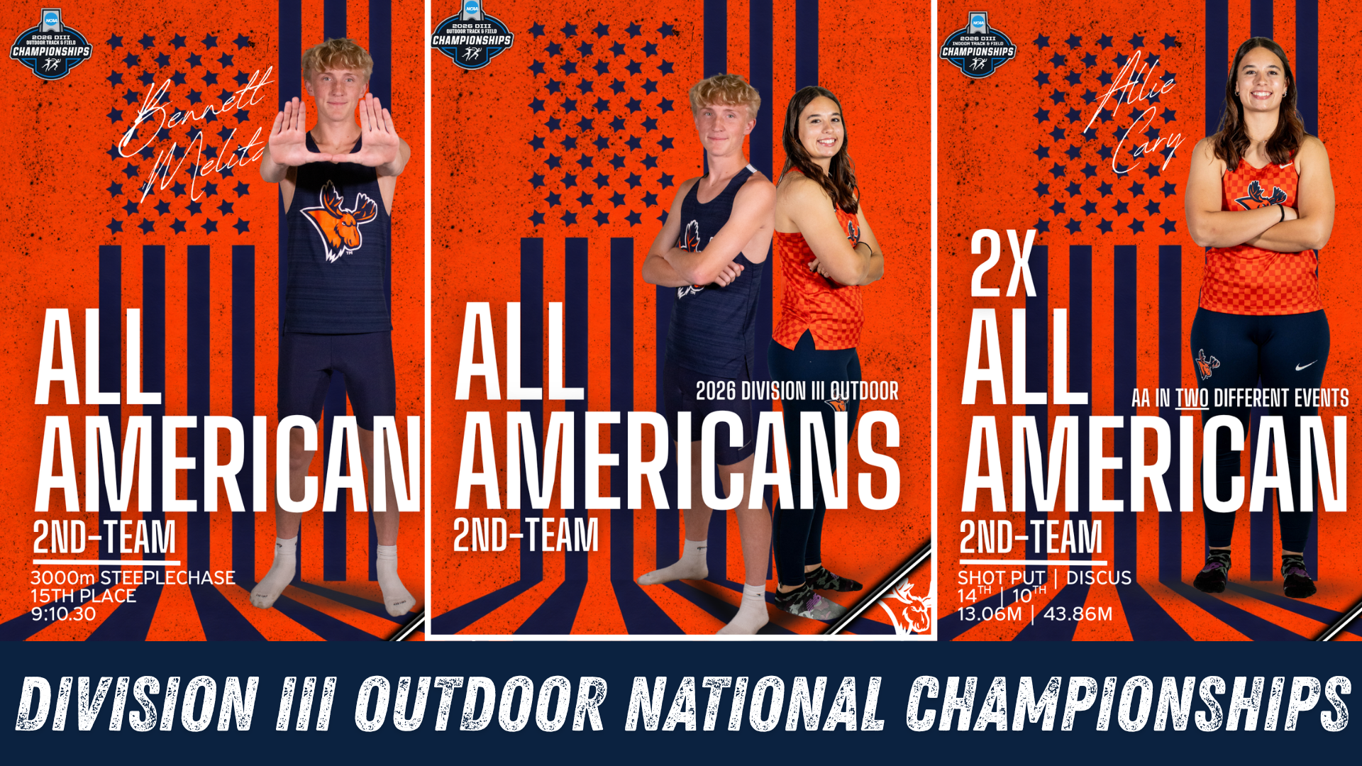 Cary and Melita All-Americans