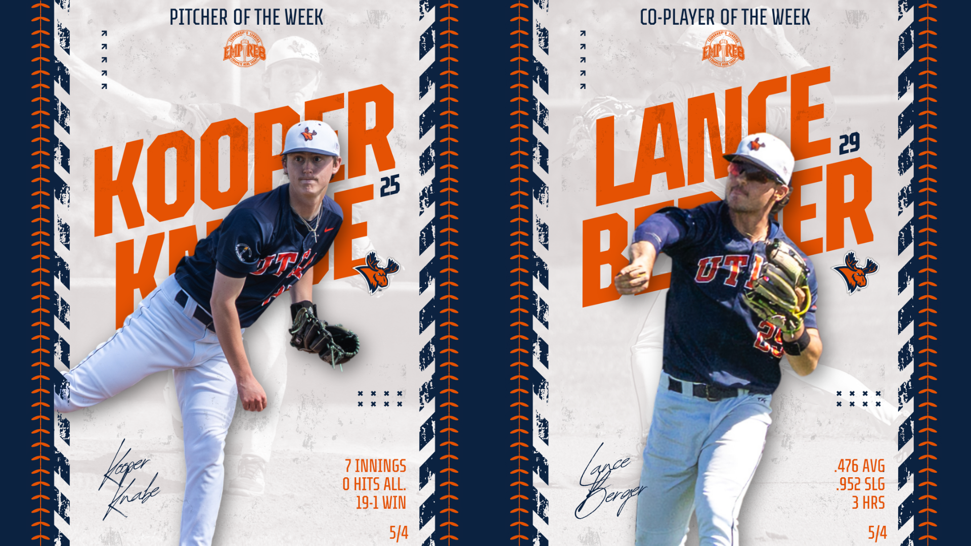 Kooper Knabe and Lance Berger AOTW