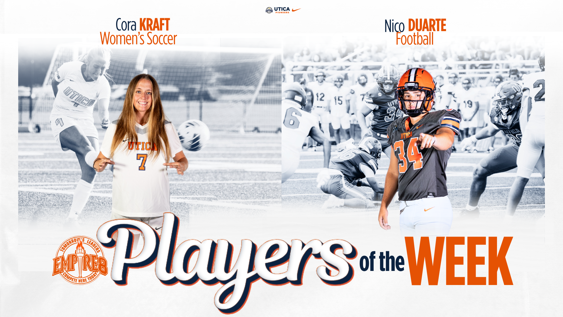 empire 8 players of the week cover 9/28