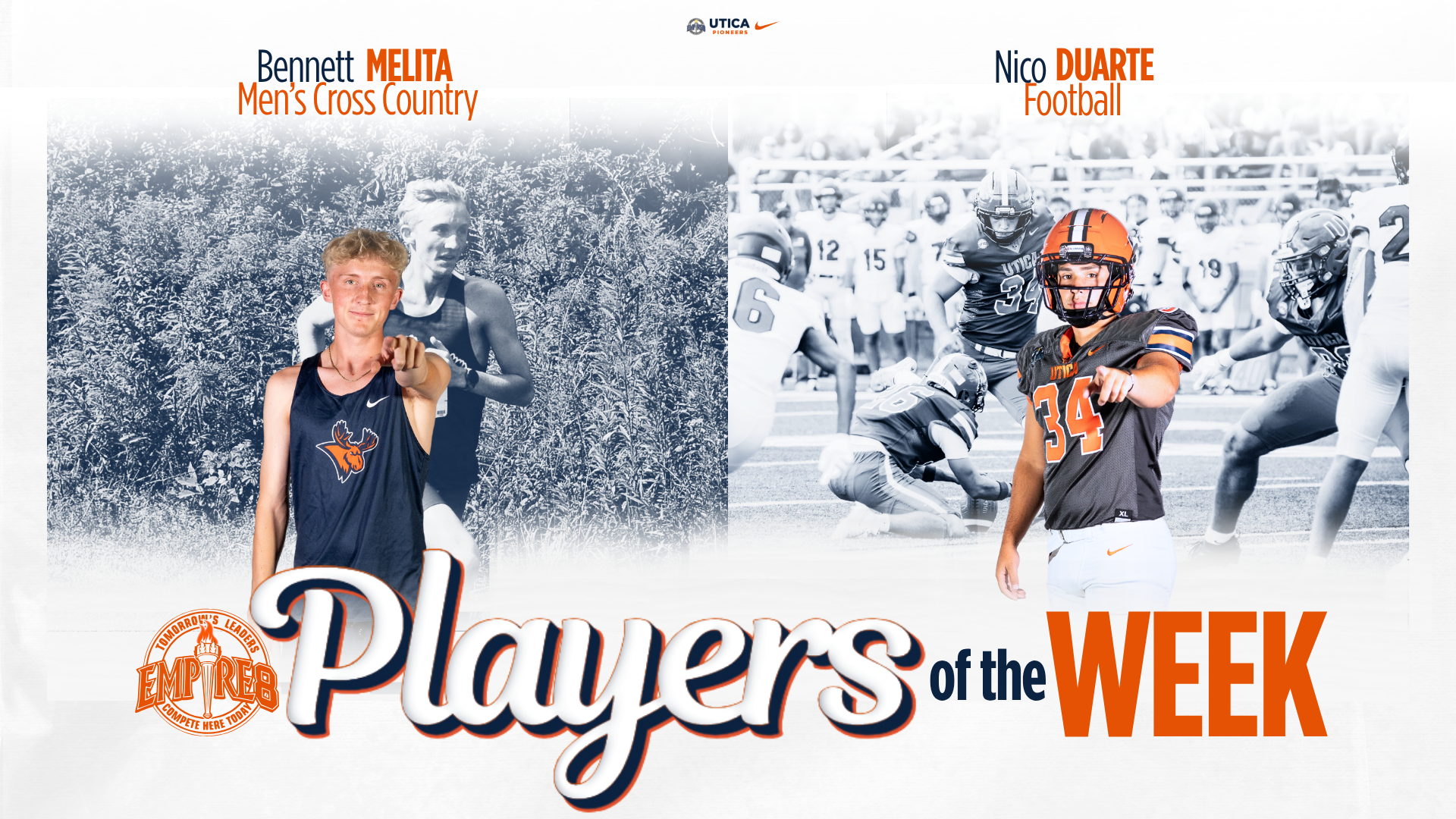 e8 players of the week 9/8/26