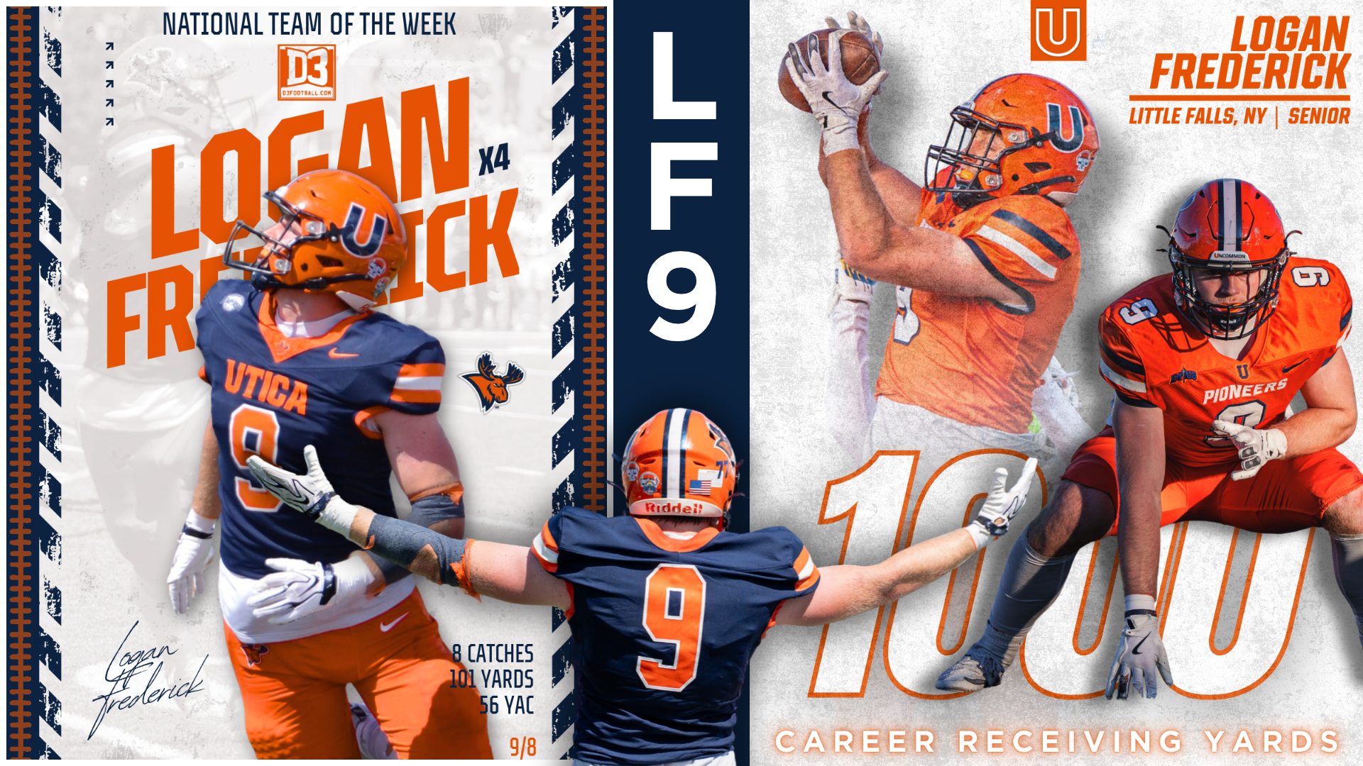 Logan Frederick Team of the Week 9/8