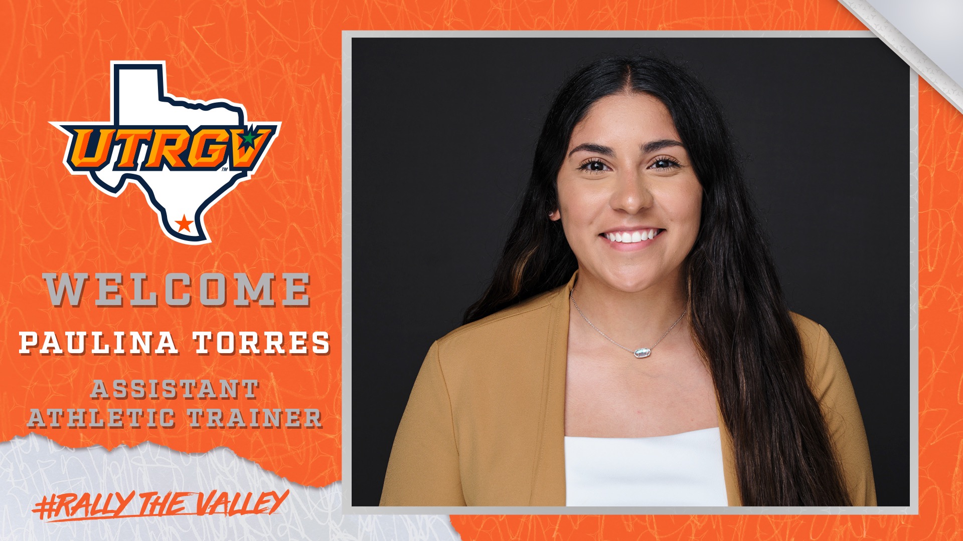 UTRGV Welcome Paulina Torres Assistant Athletic Trainer #RallyTheValley