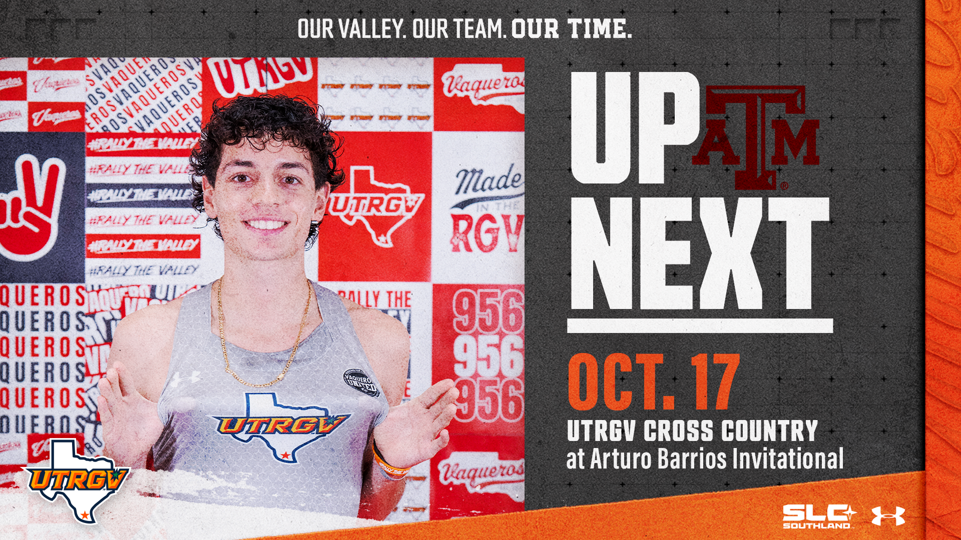 Up next UTRGV Cross Country at Arturo Barrios Invitational Oct. 17
