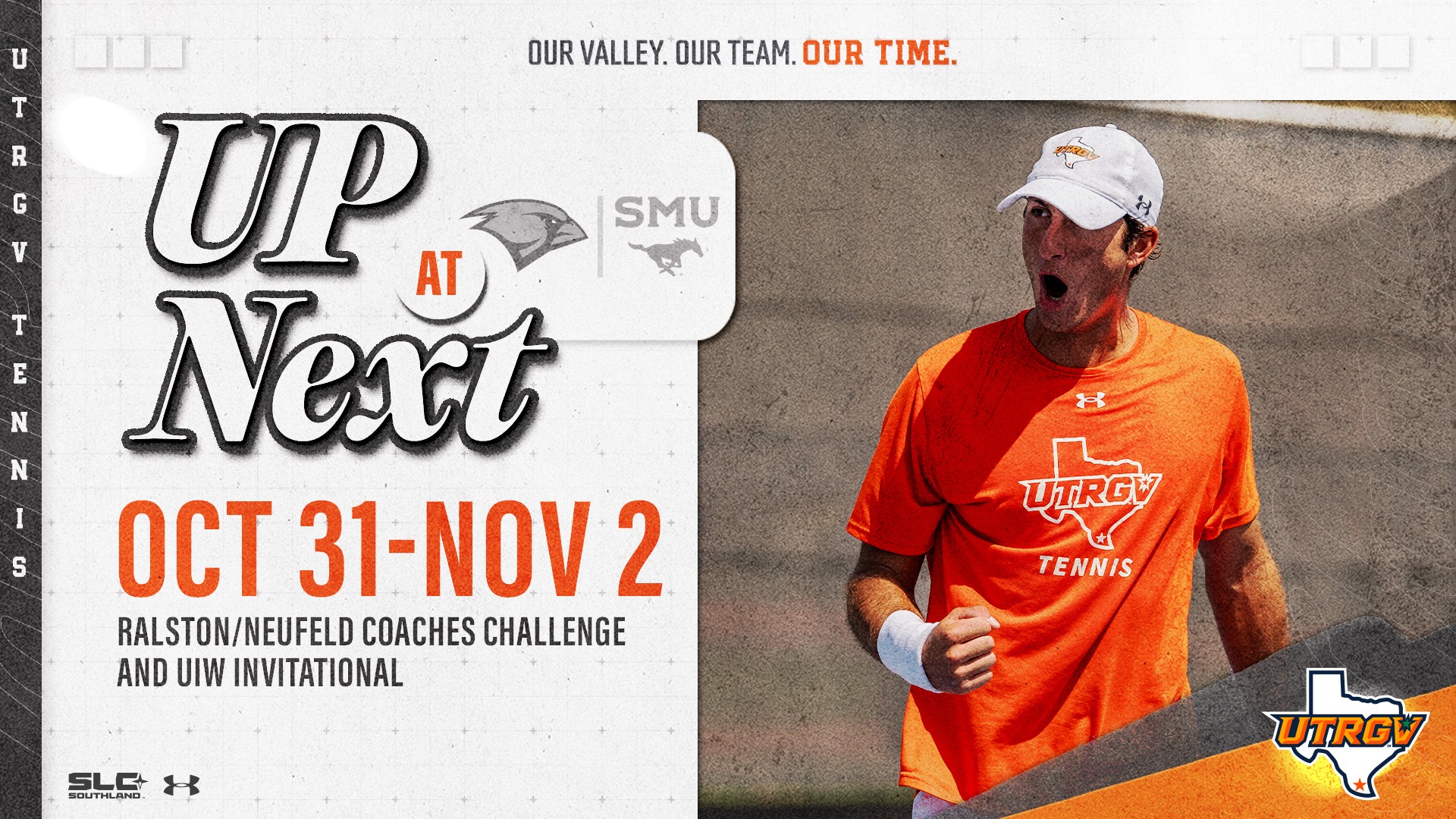 Up Next -- Men's Tennis -- SMU and UIW Tournaments -- 10/31-11/2