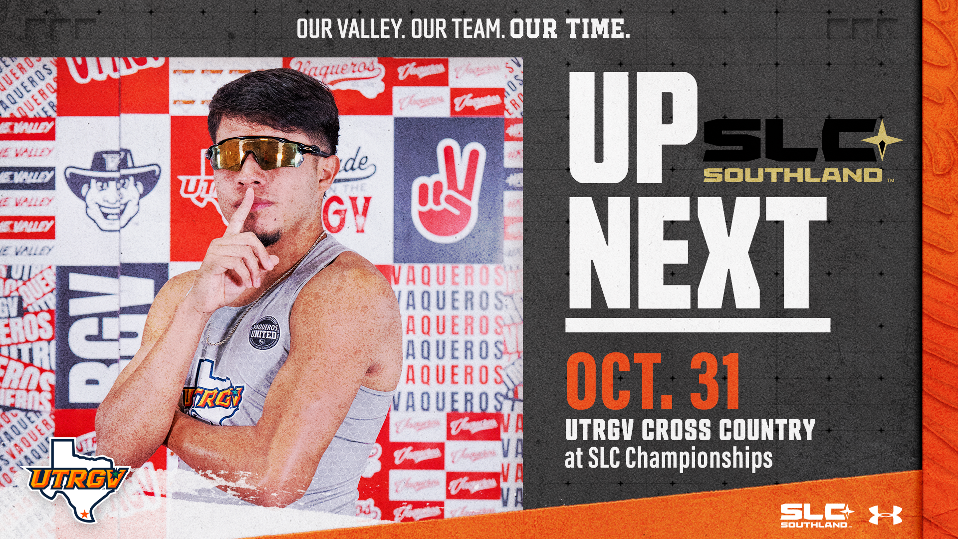 Up next UTRGV Cross Country at SLC Championships Oct. 31