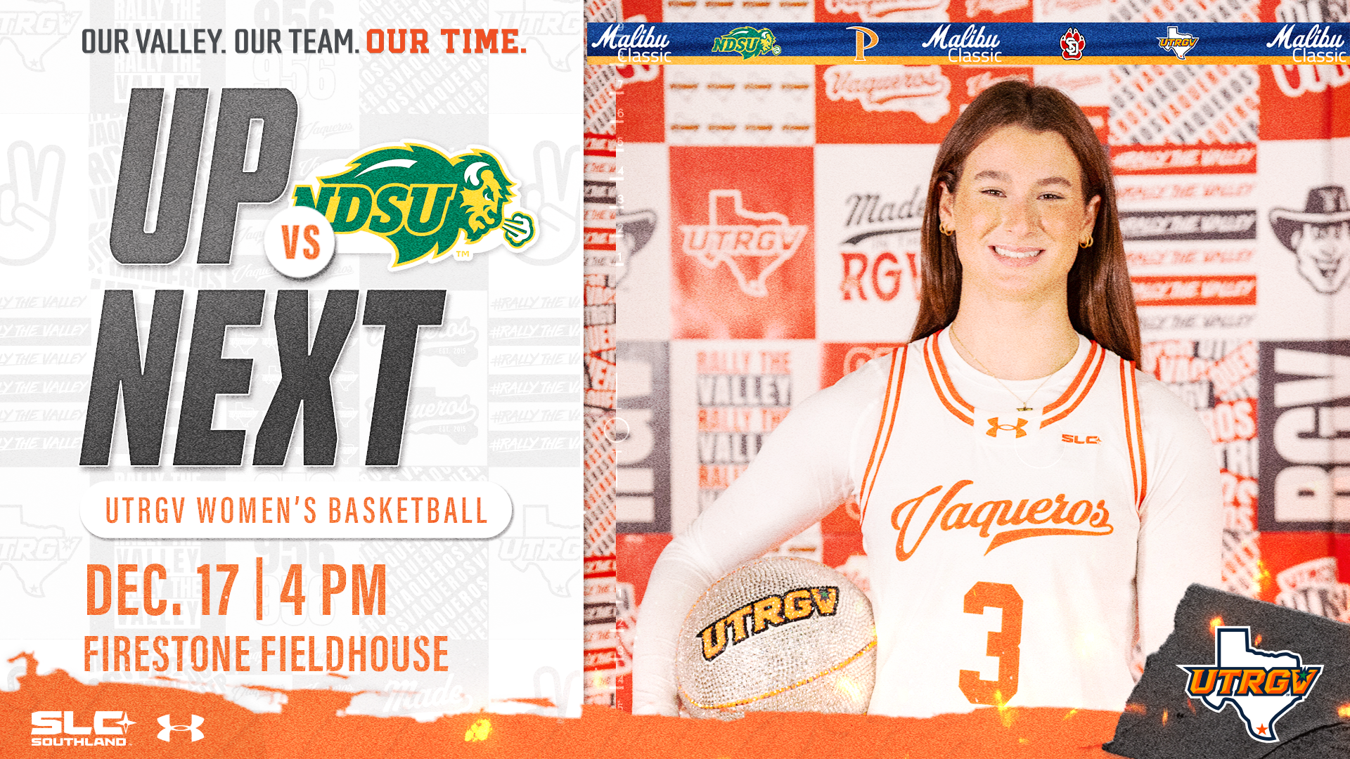 Up Next Women's Basketball vs. North Dakota State Dec 17 4 pm Firestone Fieldhouse