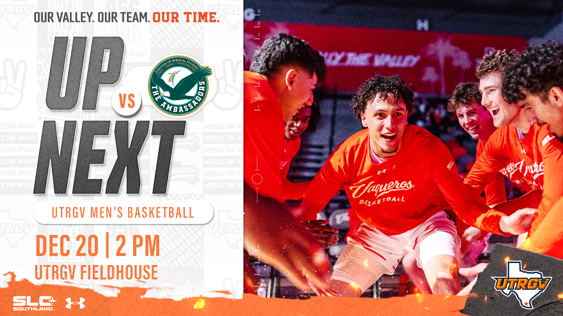 Men's Basketball Up Next vs. College of Biblical Studies