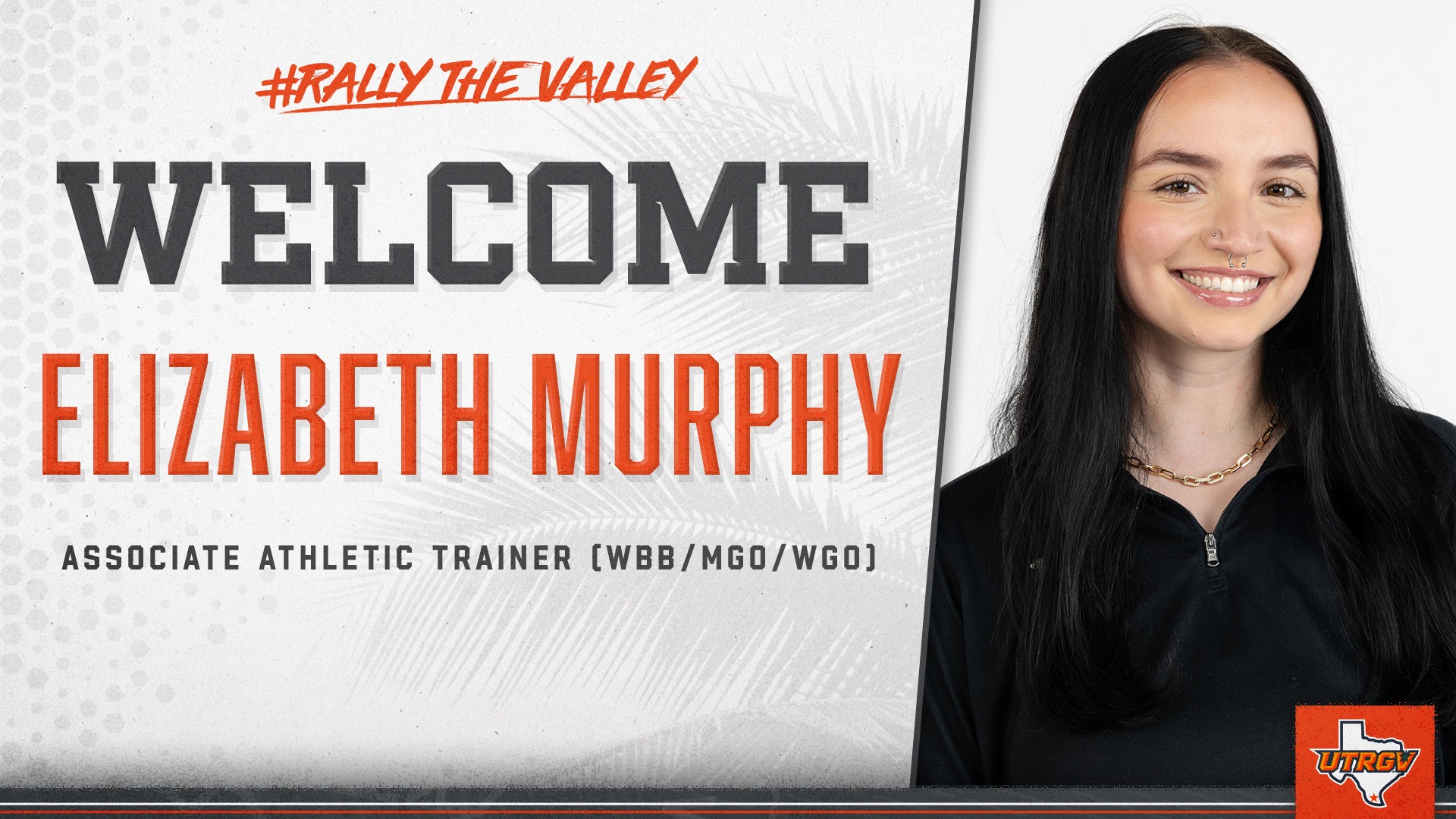 Welcome -- Elizabeth Murphy -- Associate Athletic Trainer