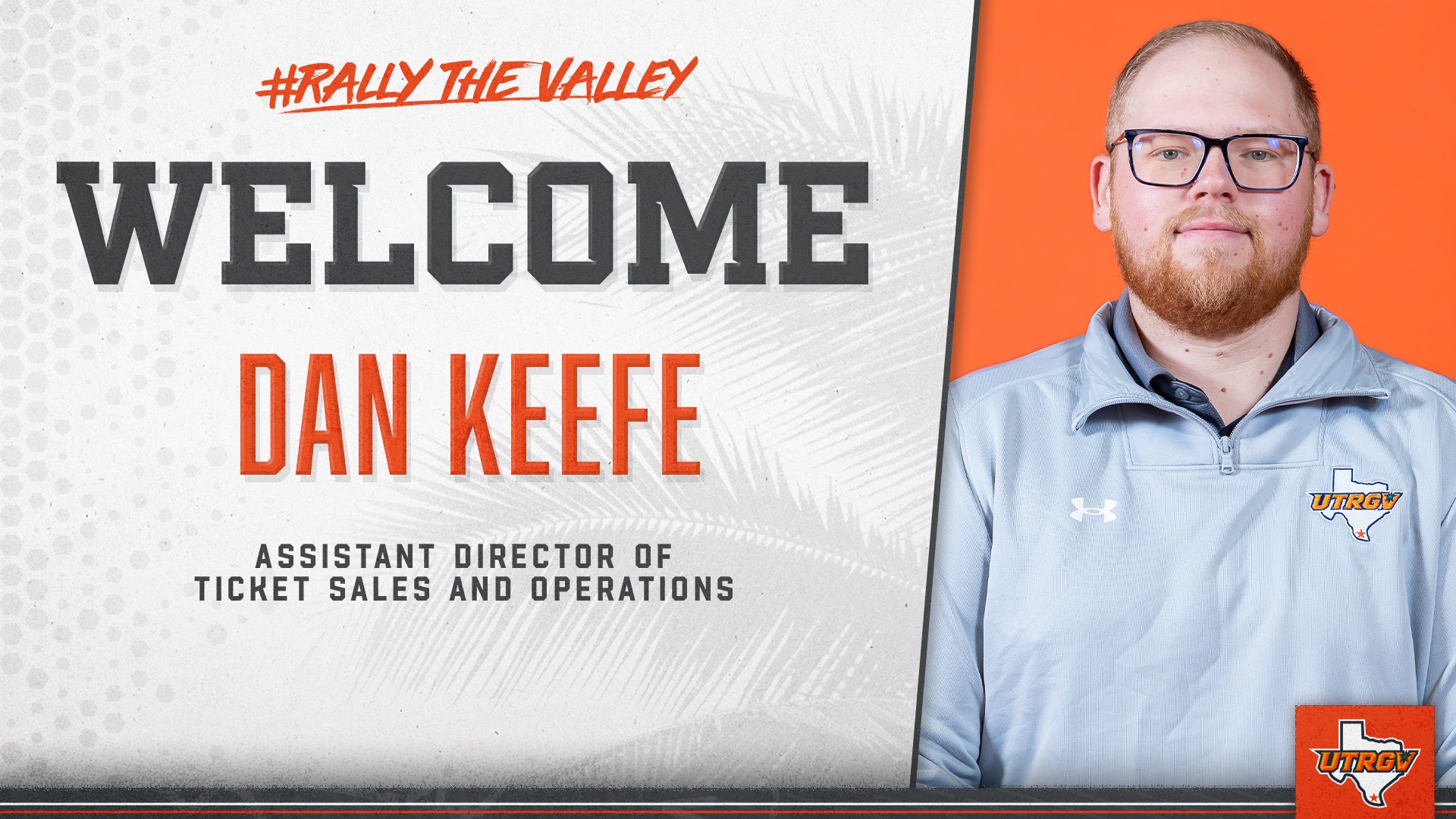 Welcome -- Dan Keefe -- Assistant Director of Ticket Sales and Operations