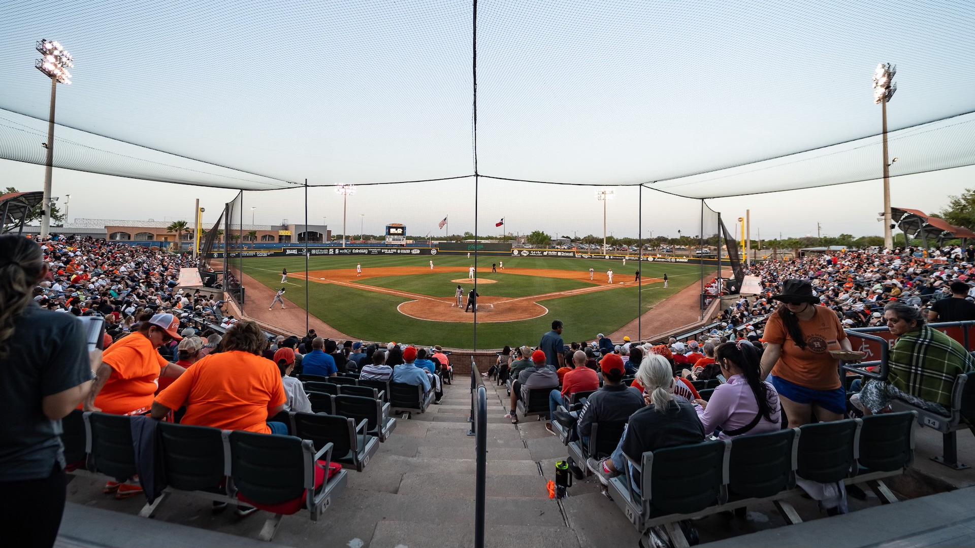 Big Crowd Baseball Stadium 3-18-25