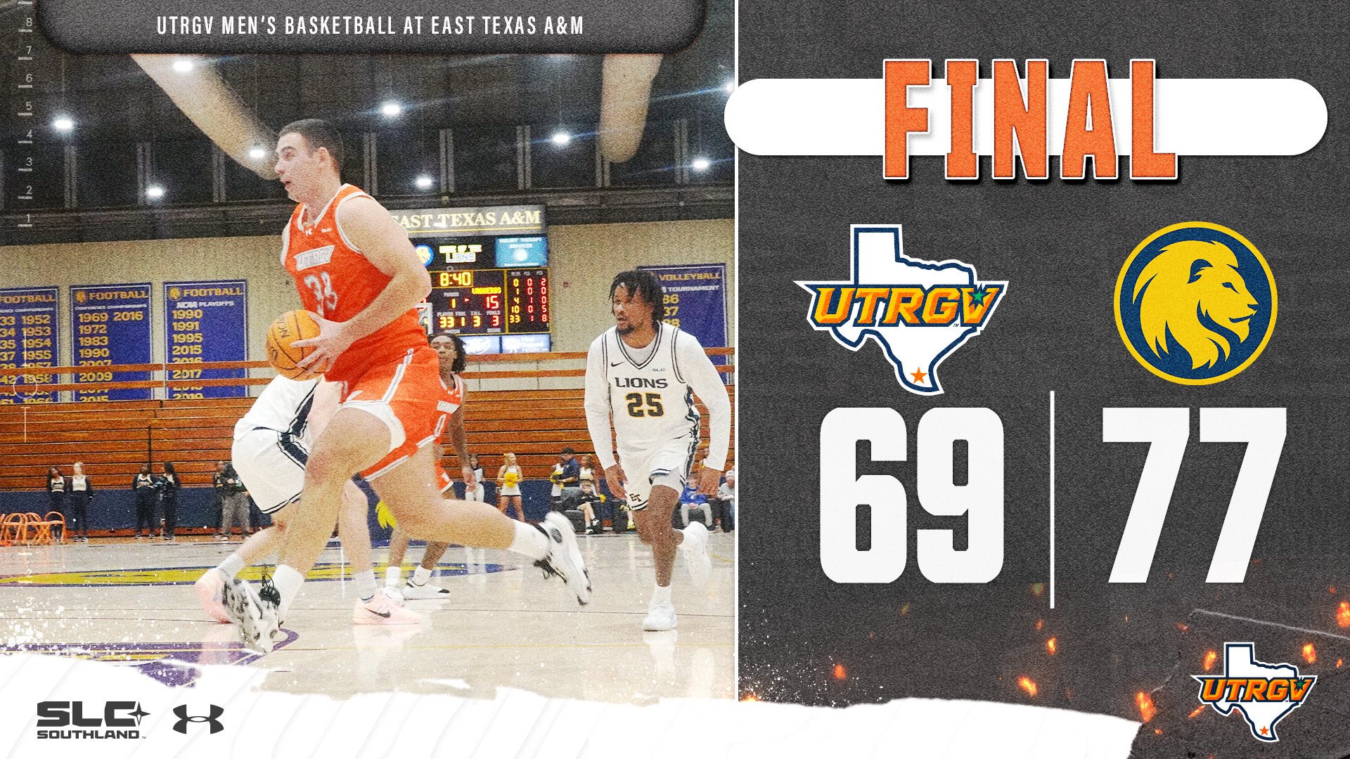 Men's Basketball Final at East Texas A&M