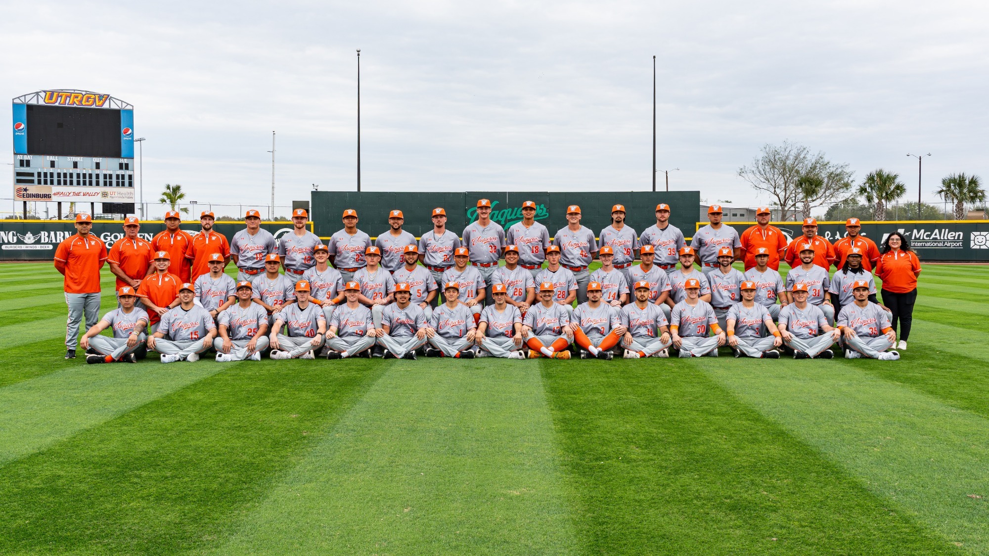 2026 UTRGV Baseball Team Photo
