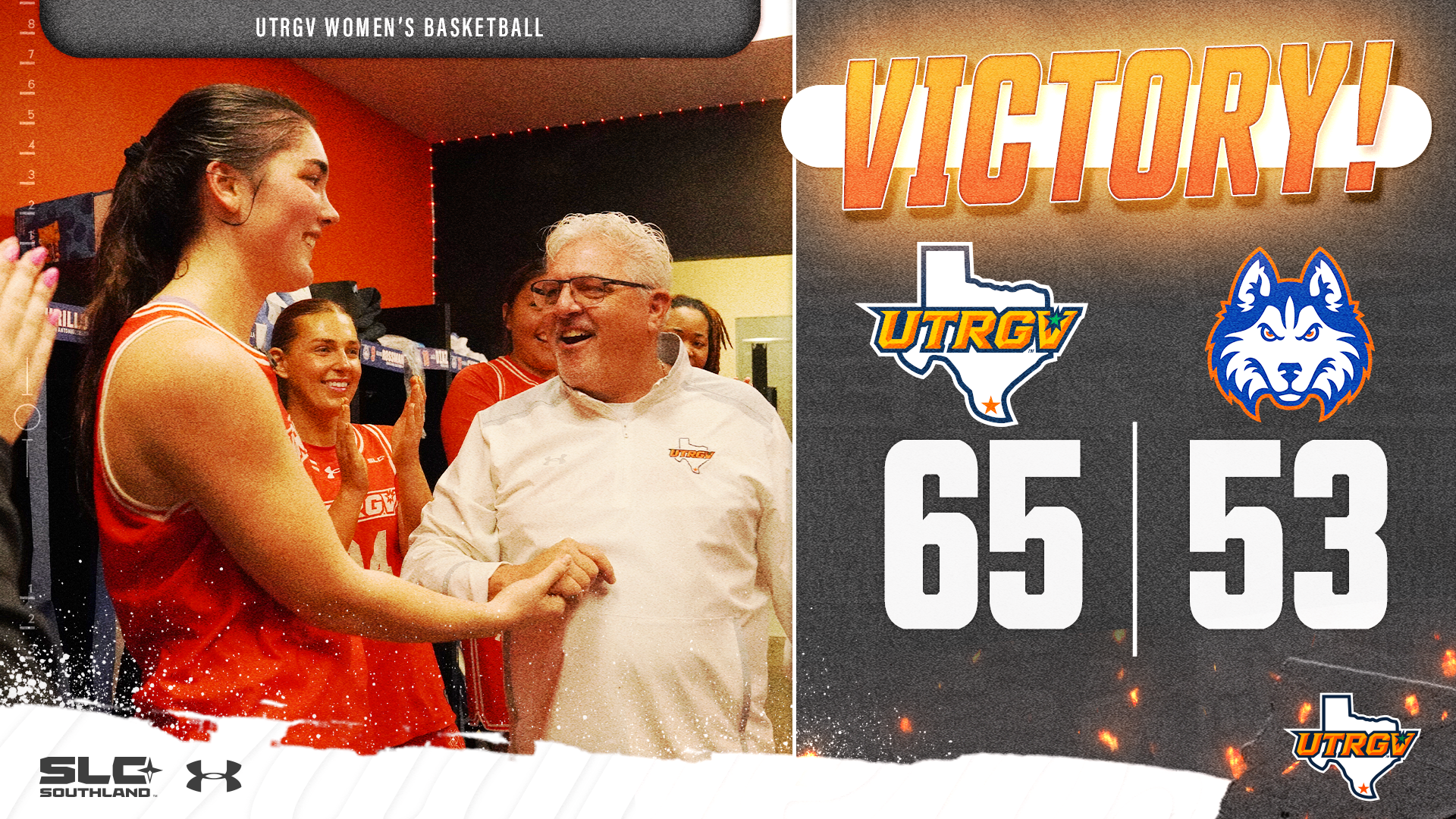 Victory UTRGV WBB 65 Houston Christian 53