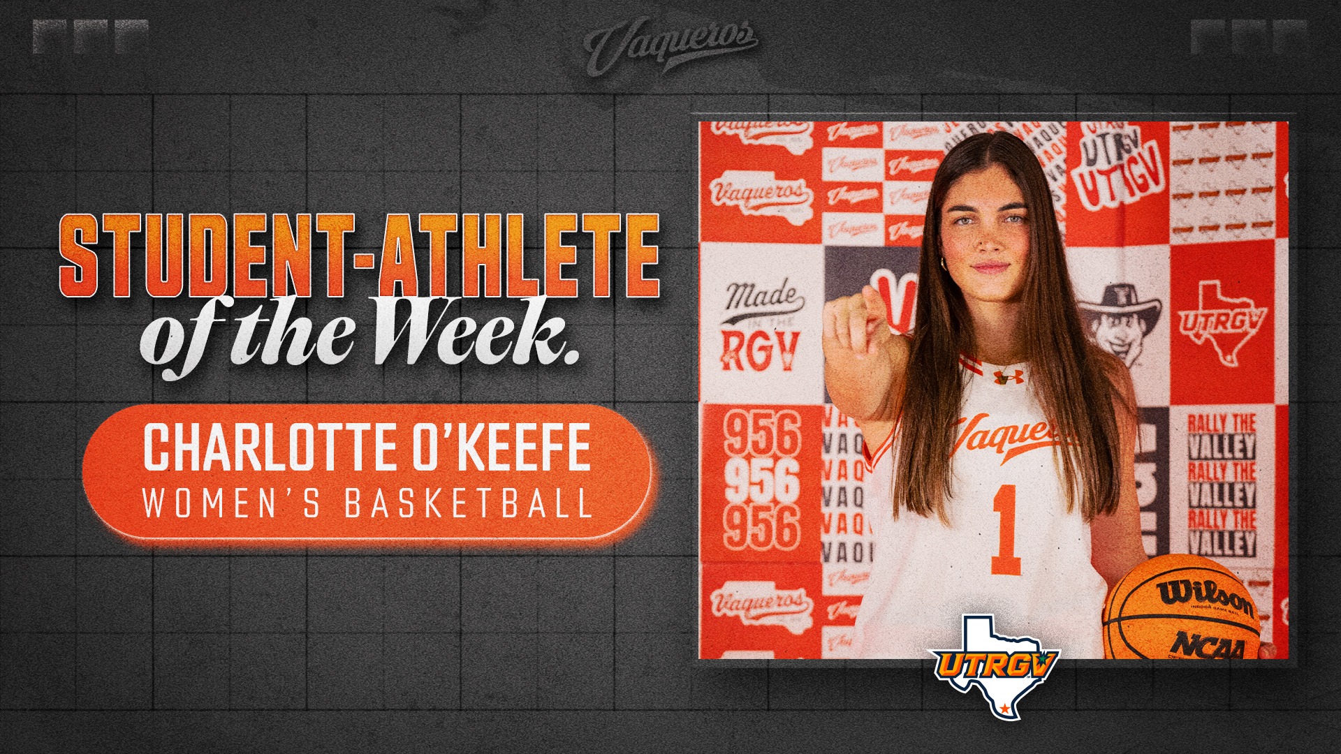 SAoTW -- Charlotte O'Keefe -- Women's Basketball -- 1/26